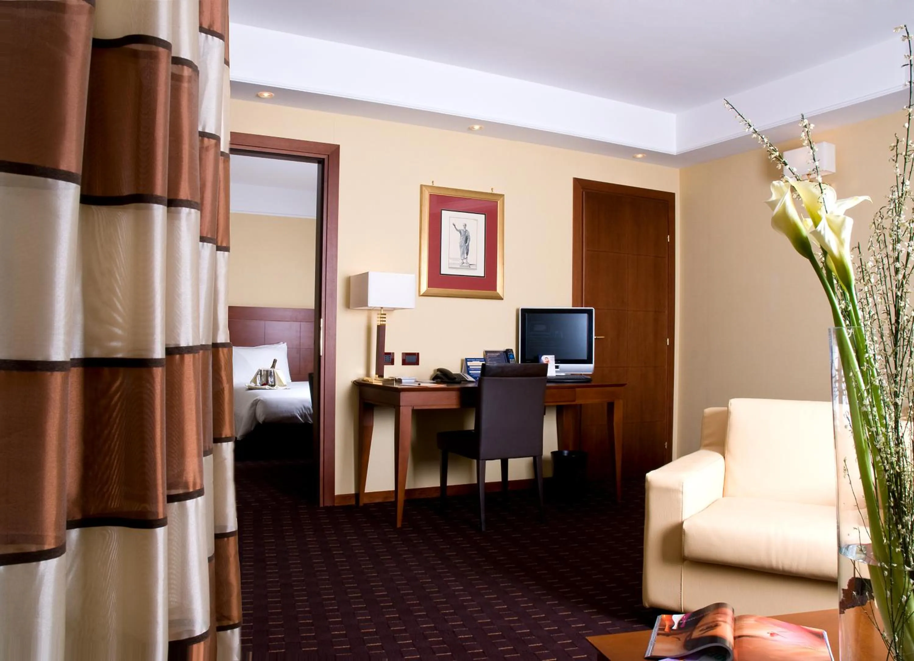 Bedroom in Hotel Capannelle Roma