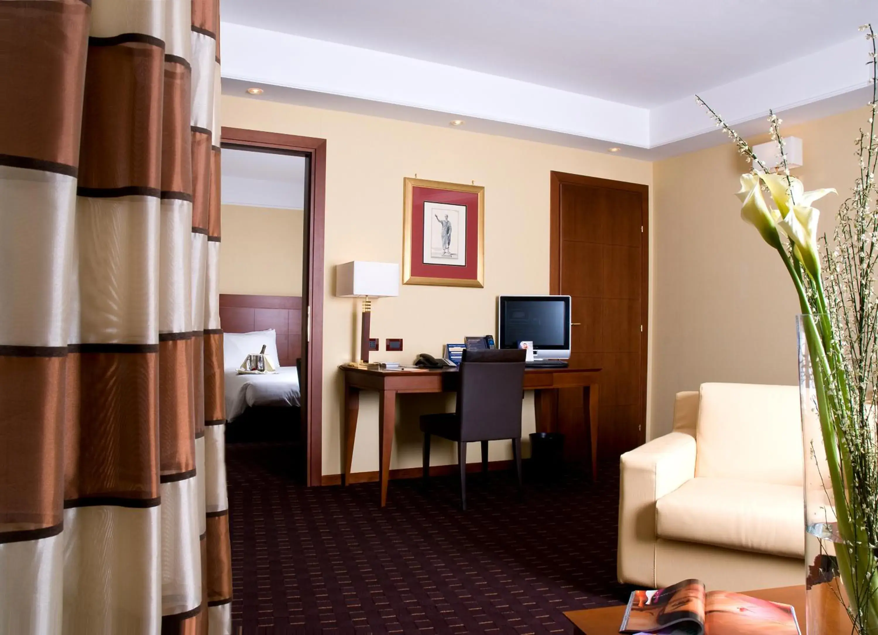 Bedroom in Hotel Capannelle Roma Bedroom in Hotel Capannelle Roma