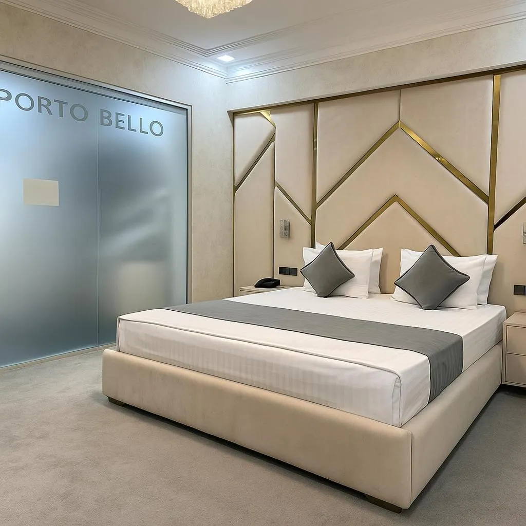 Bed in Porto Bello Hotel