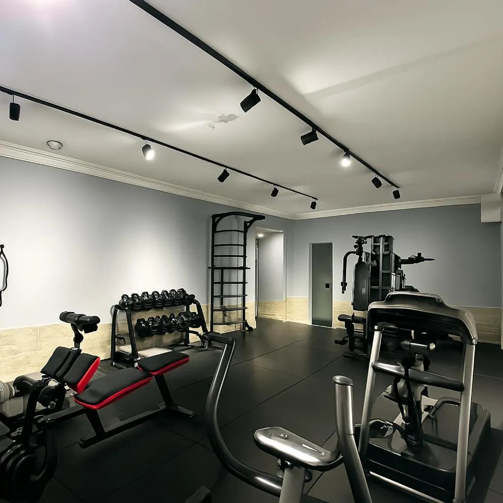 Fitness centre/facilities in Porto Bello Hotel