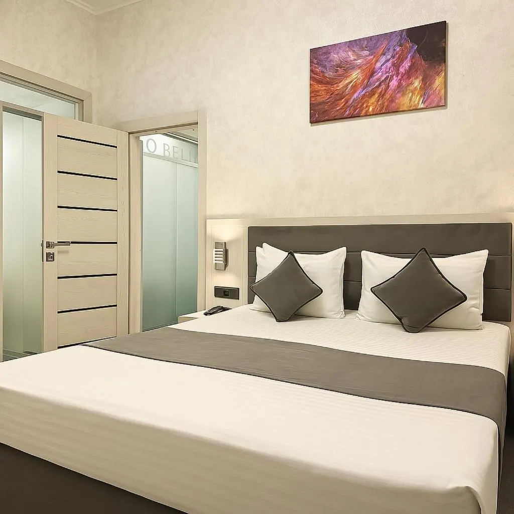 Bed in Porto Bello Hotel