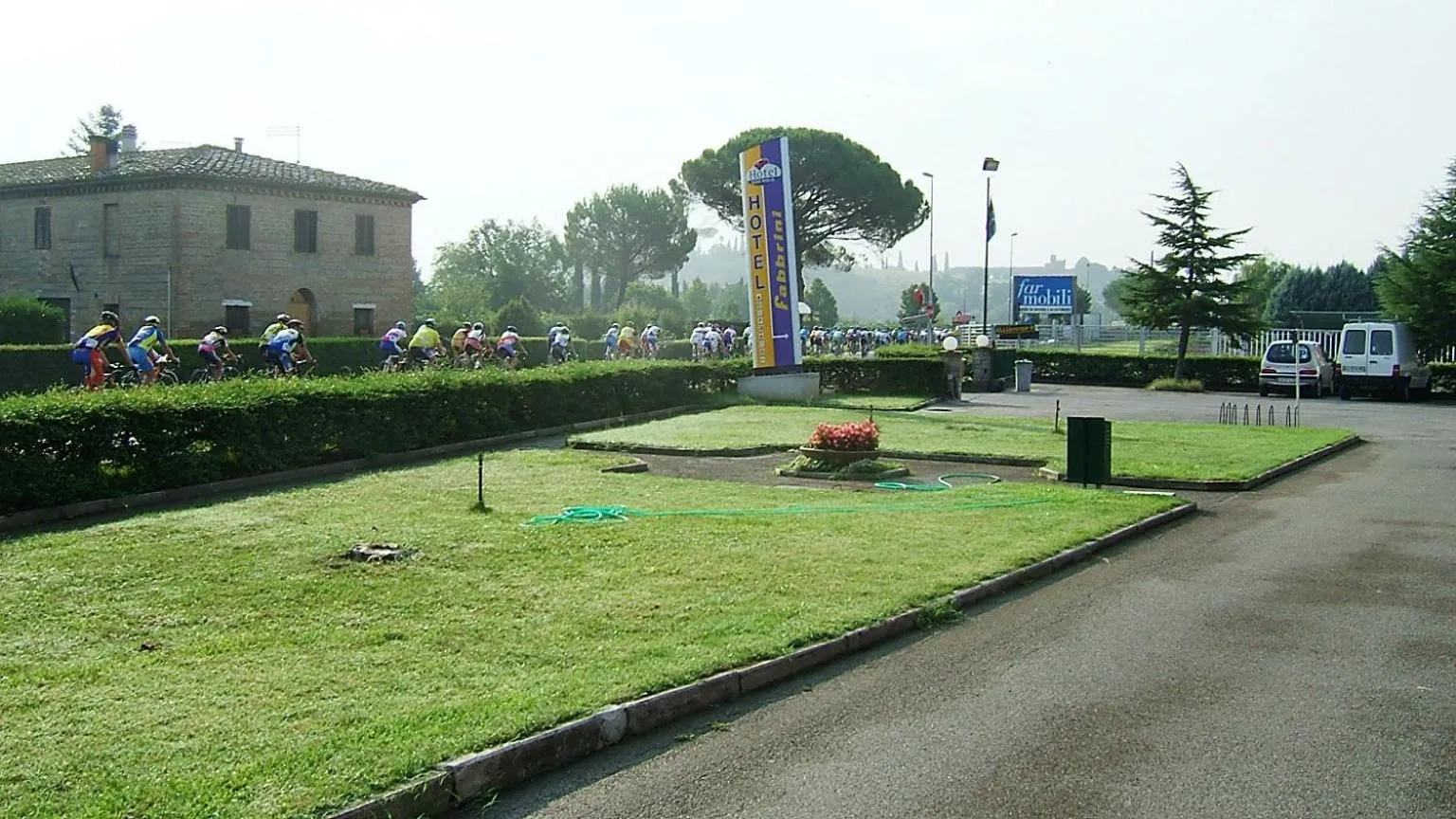 Natural landscape in 1000 Miglia