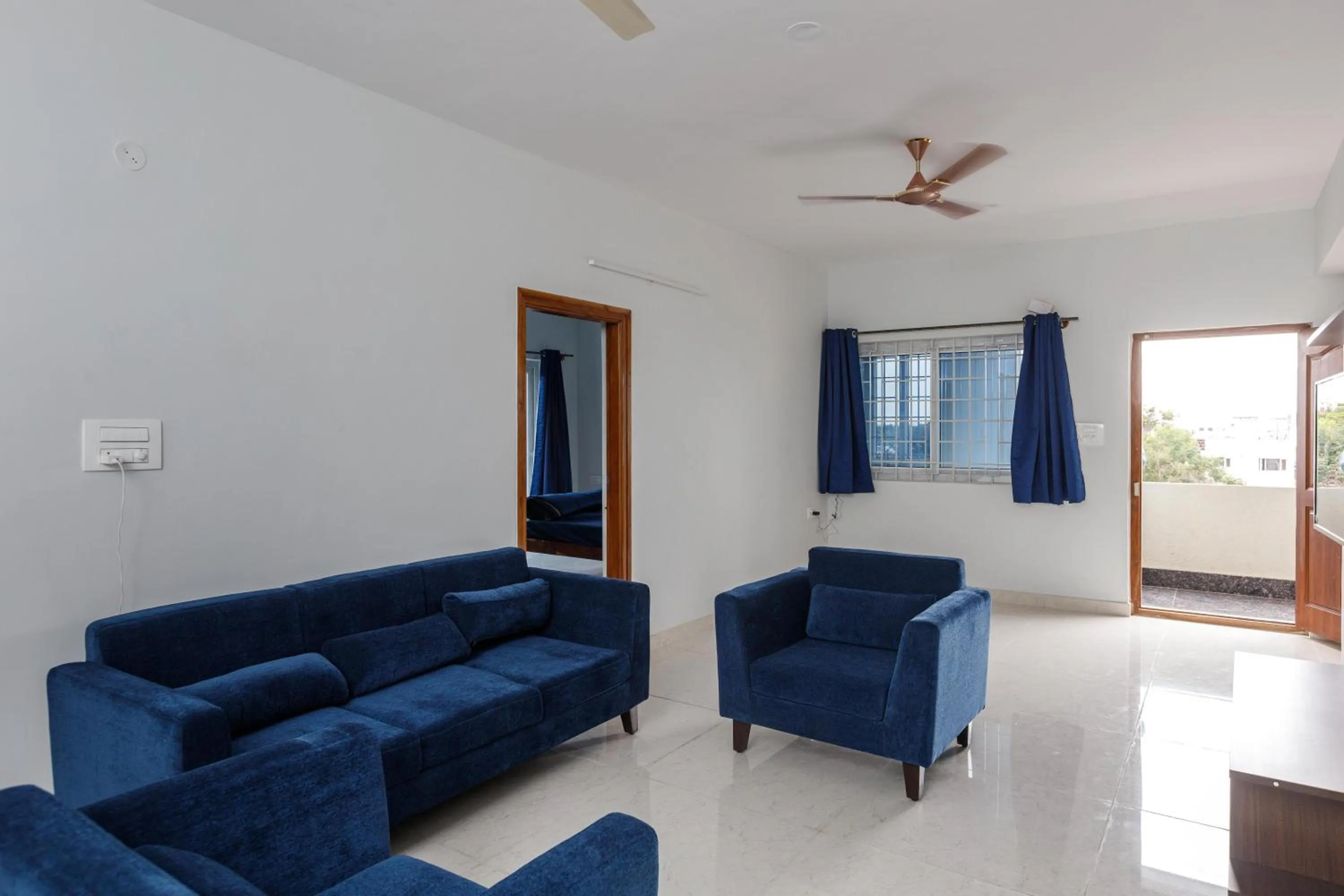 Living room in Pinnacle Serviced Apartments