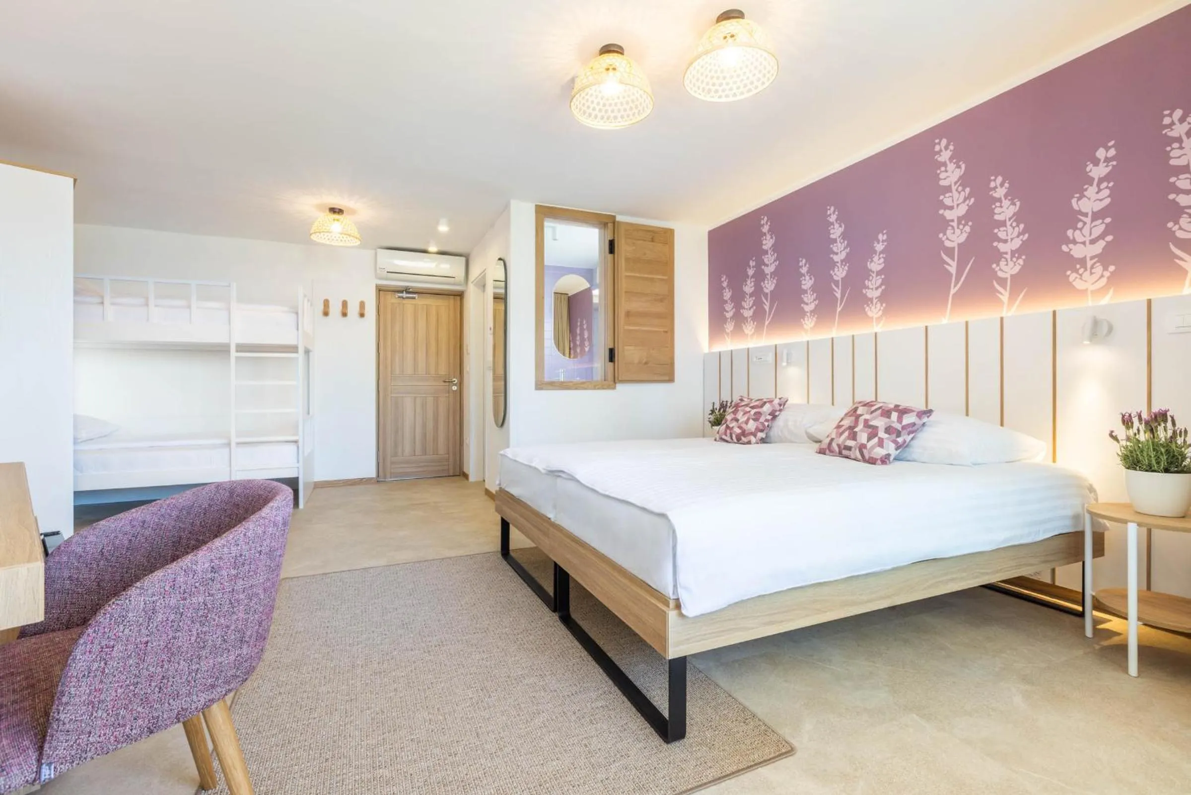 Bed in Hotel Vile Park Premium