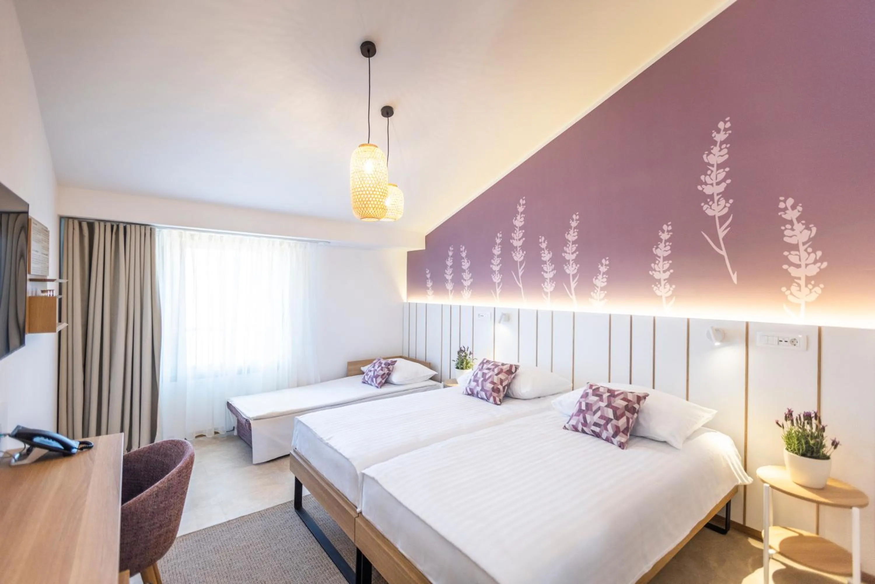 Bedroom, Bed in Hotel Vile Park Premium