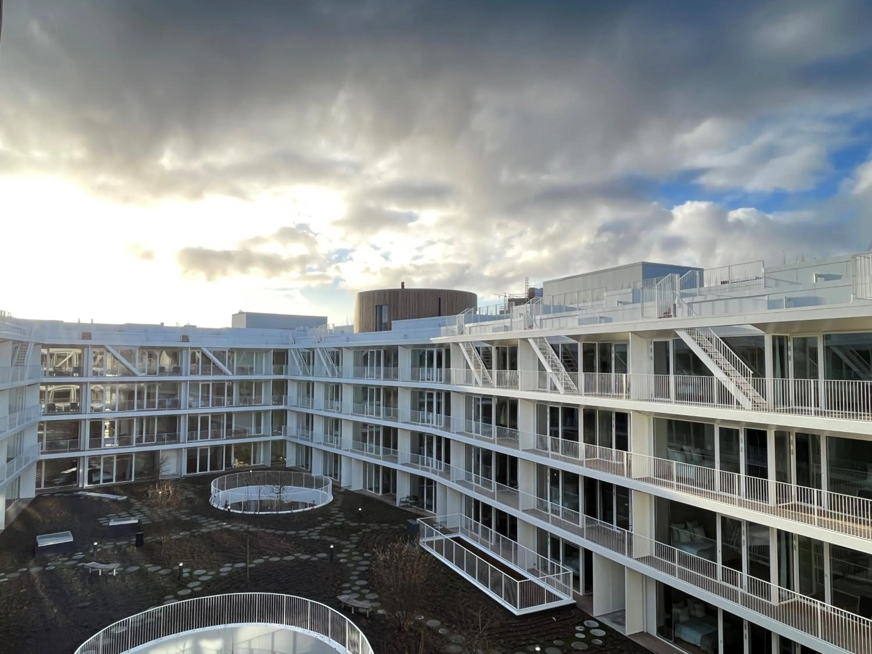 Garden view in STAY Nordhavn