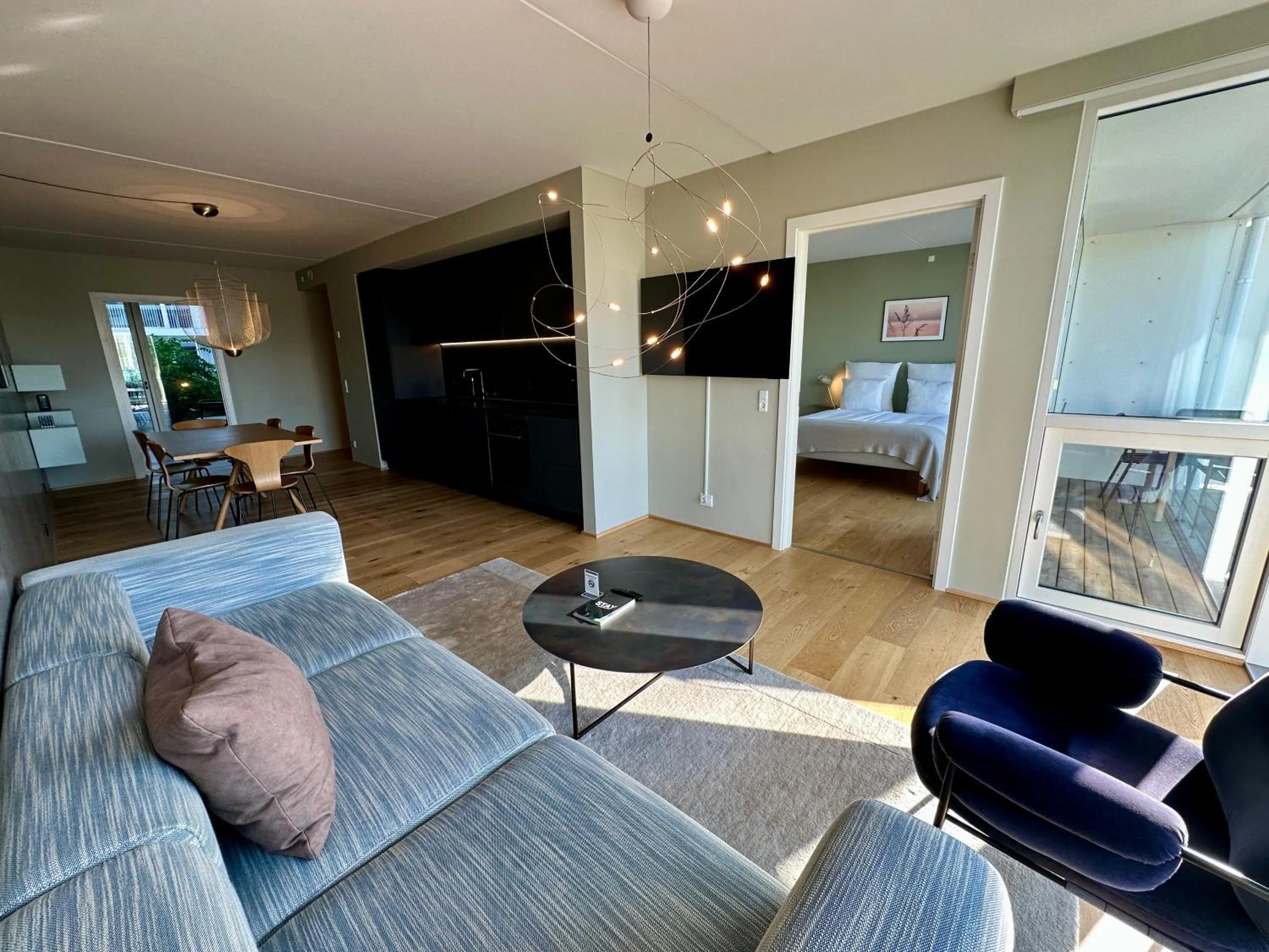 Living room in STAY Nordhavn
