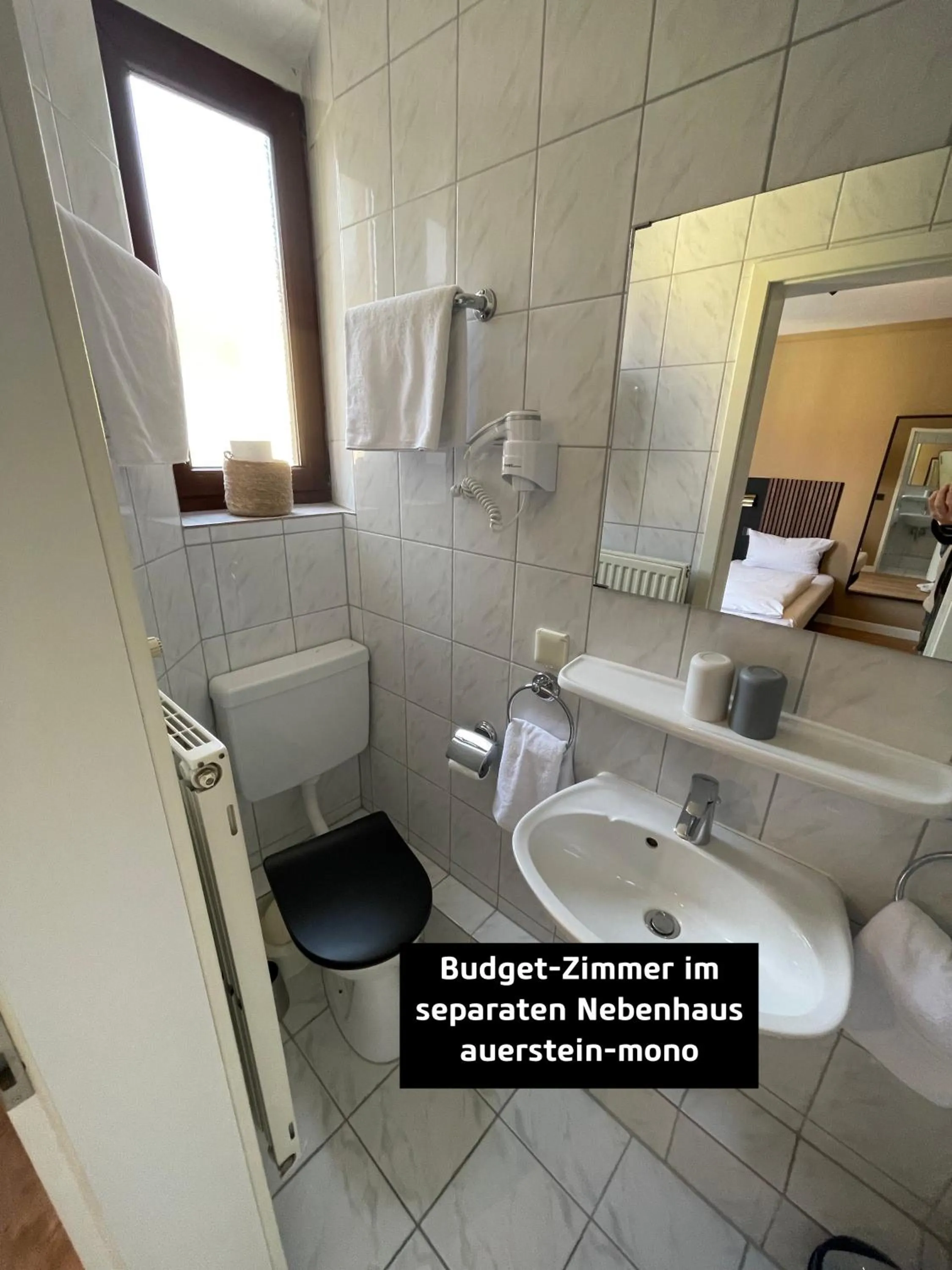 Bathroom in AUERSTEIN-Hotels auerstein & auerstein-mono