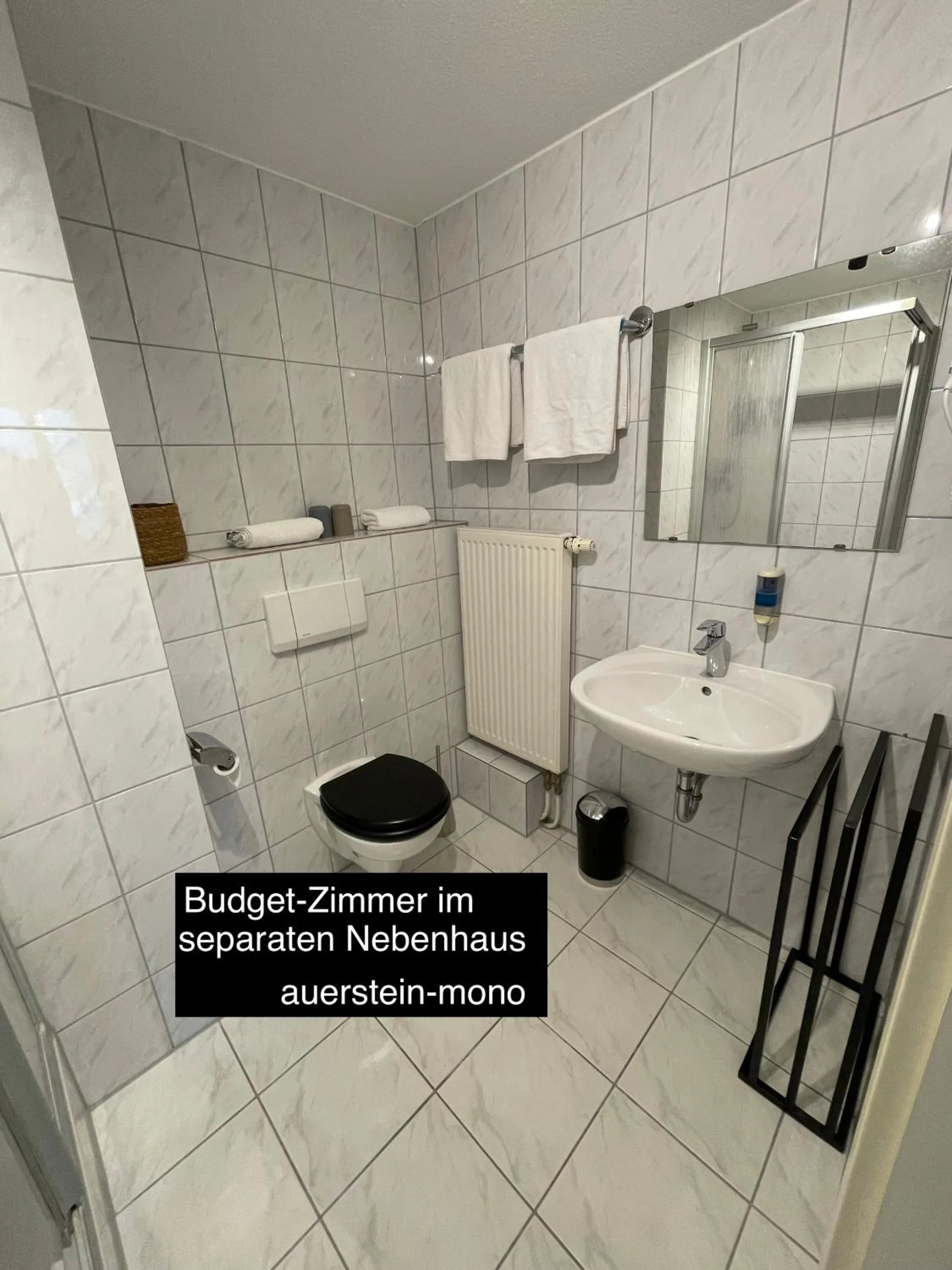 Bathroom in AUERSTEIN-Hotels auerstein & auerstein-mono