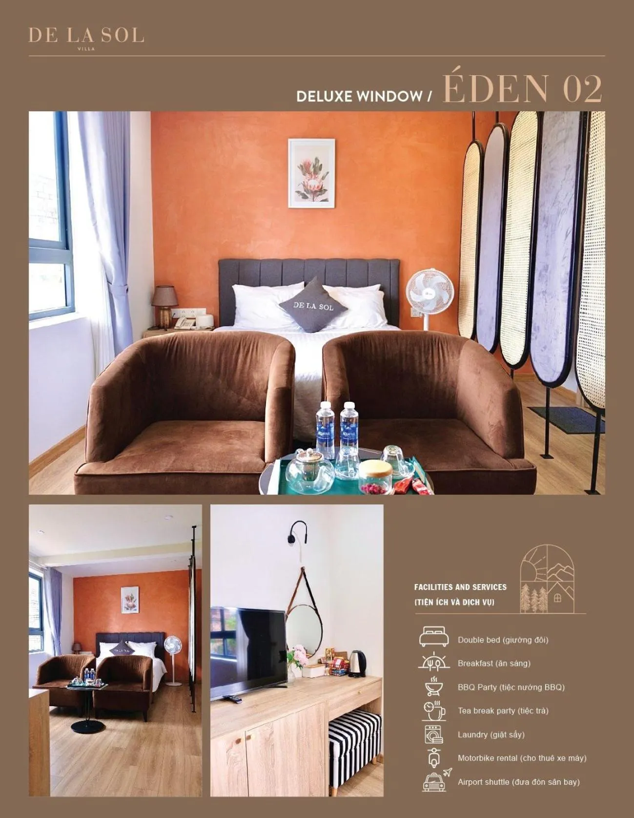 View (from property/room) in De La Sol Villa Dalat