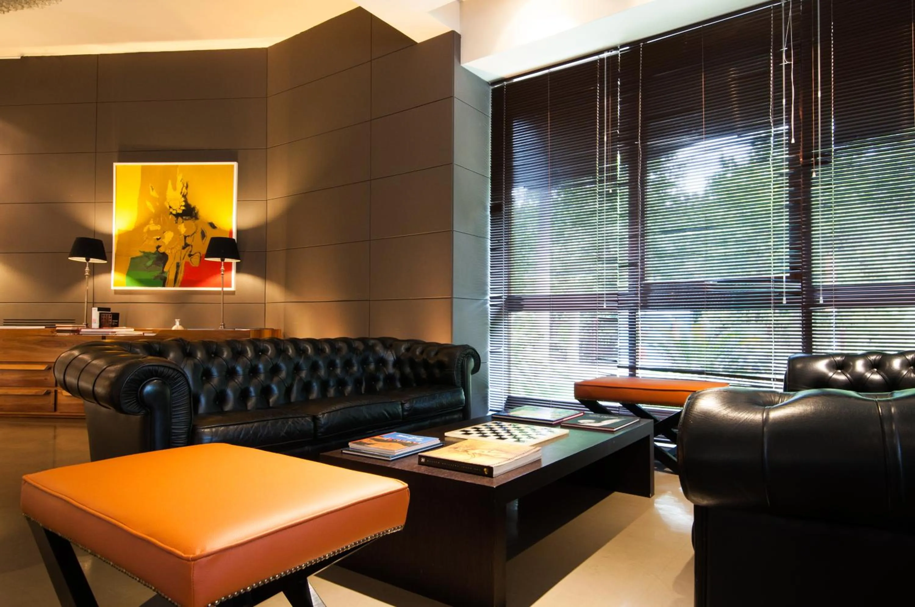 Communal lounge/ TV room in Hotel Michelangelo & Day SPA