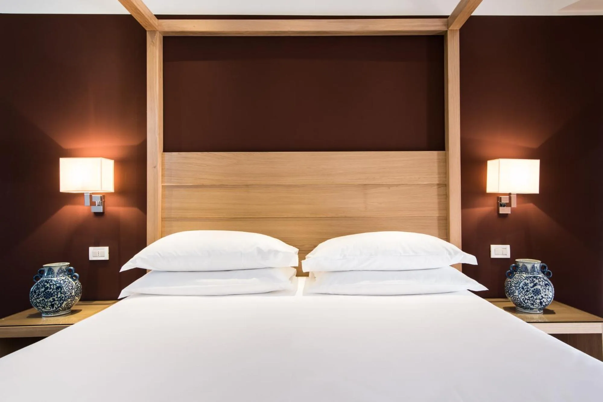 Bed in Hotel Michelangelo & Day SPA