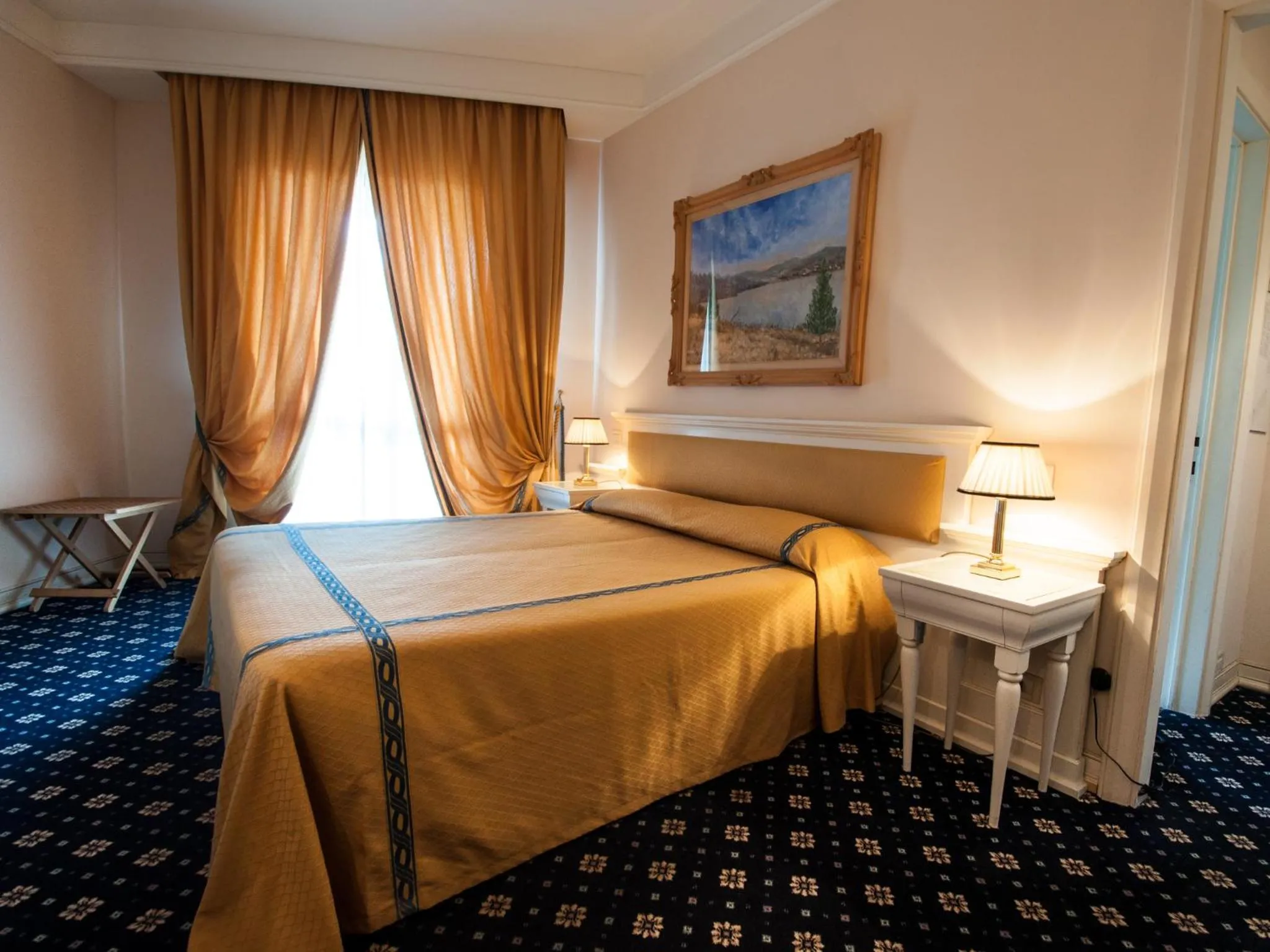 Bed in Hotel Michelangelo & Day SPA