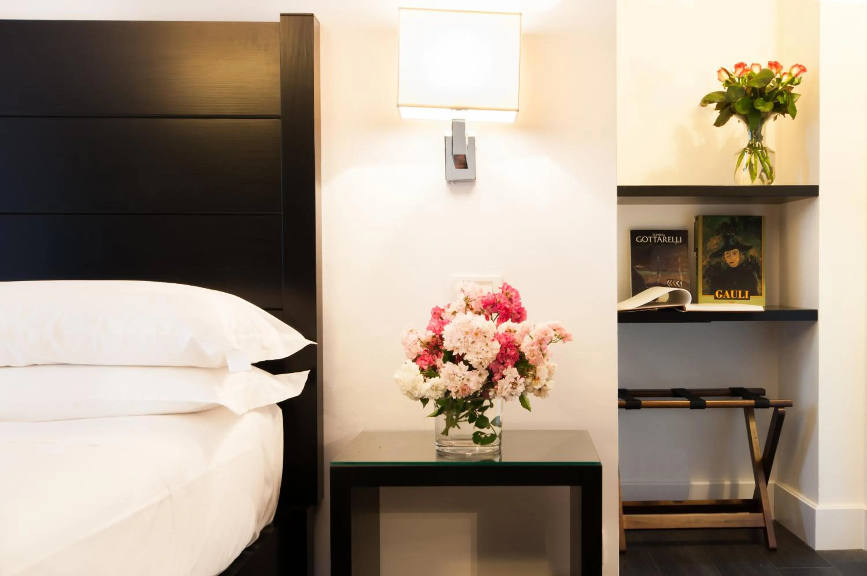 Decorative detail, Bed in Hotel Michelangelo & Day SPA