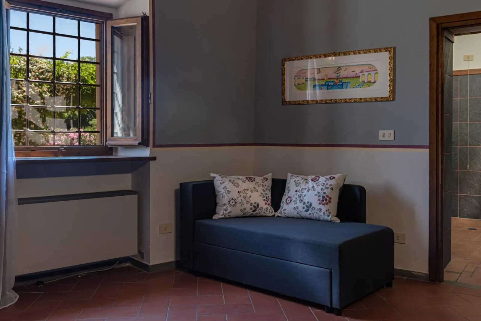 Decorative detail in Tenuta Il Corno Agriturismo