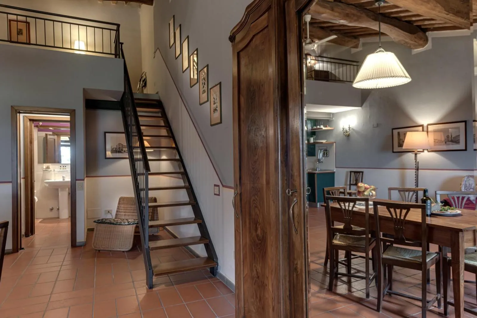 Kitchen or kitchenette in Tenuta Il Corno Agriturismo