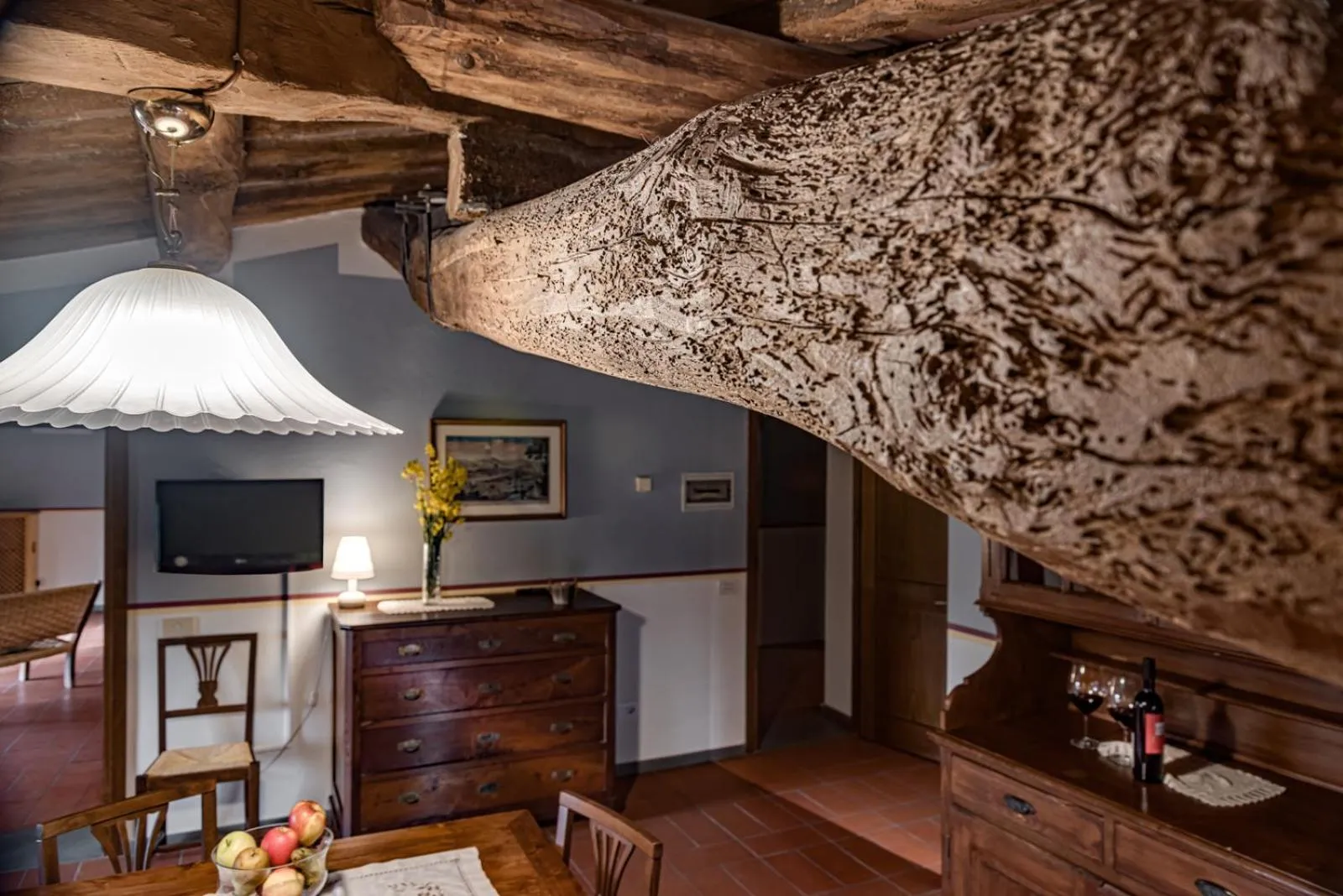 Living room in Tenuta Il Corno Agriturismo