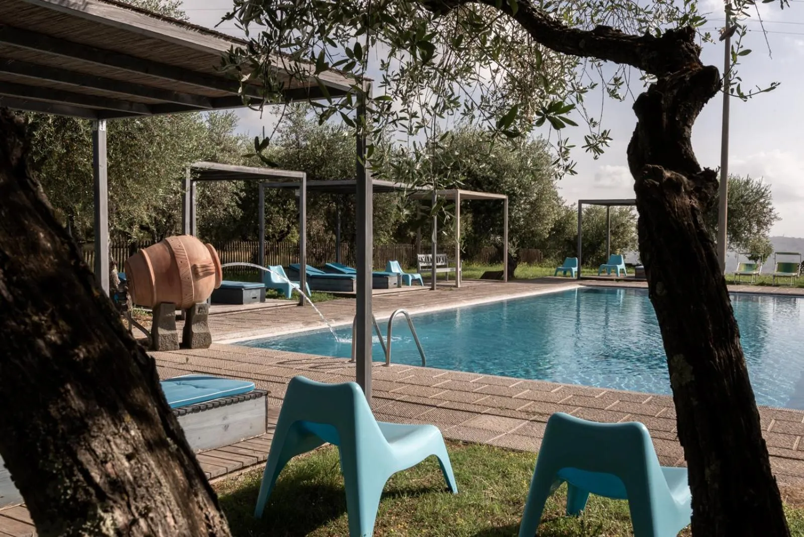 Swimming pool in Tenuta Il Corno Agriturismo