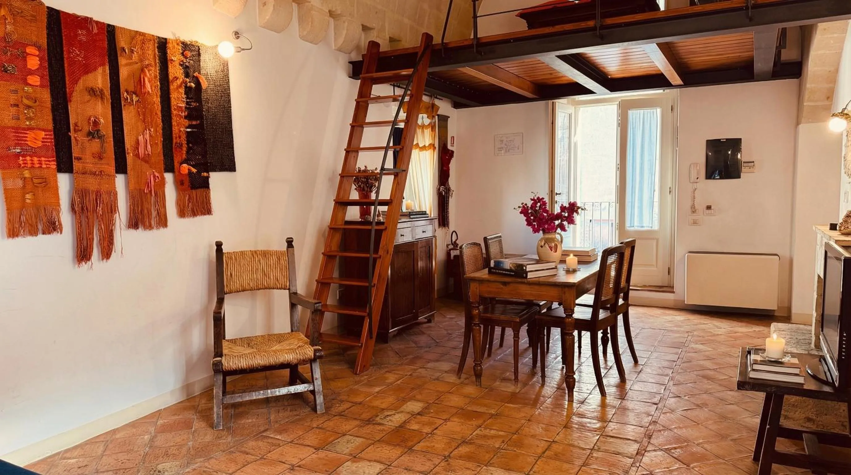 Seating area in Hotel San Giorgio