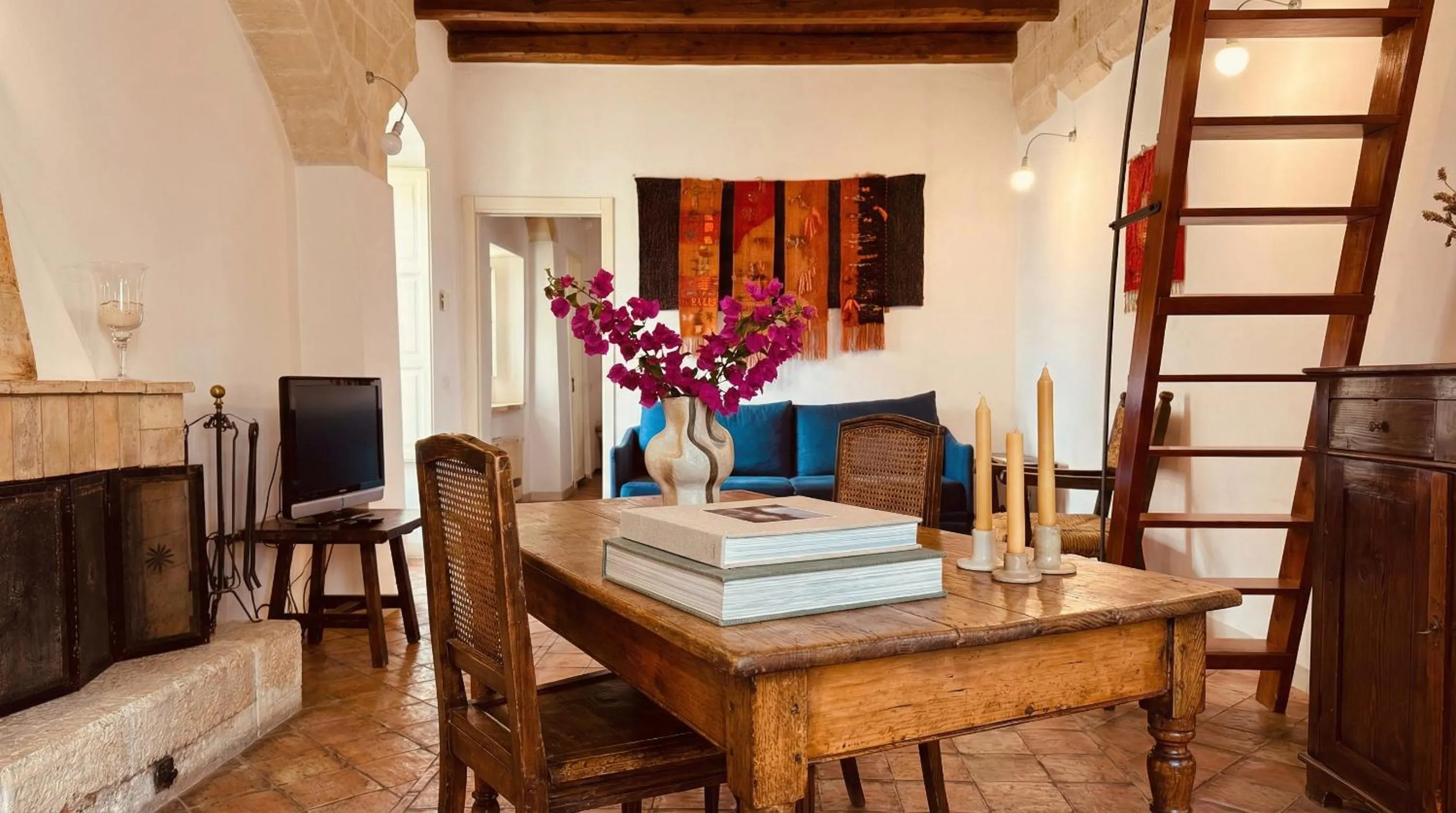 Seating area in Hotel San Giorgio