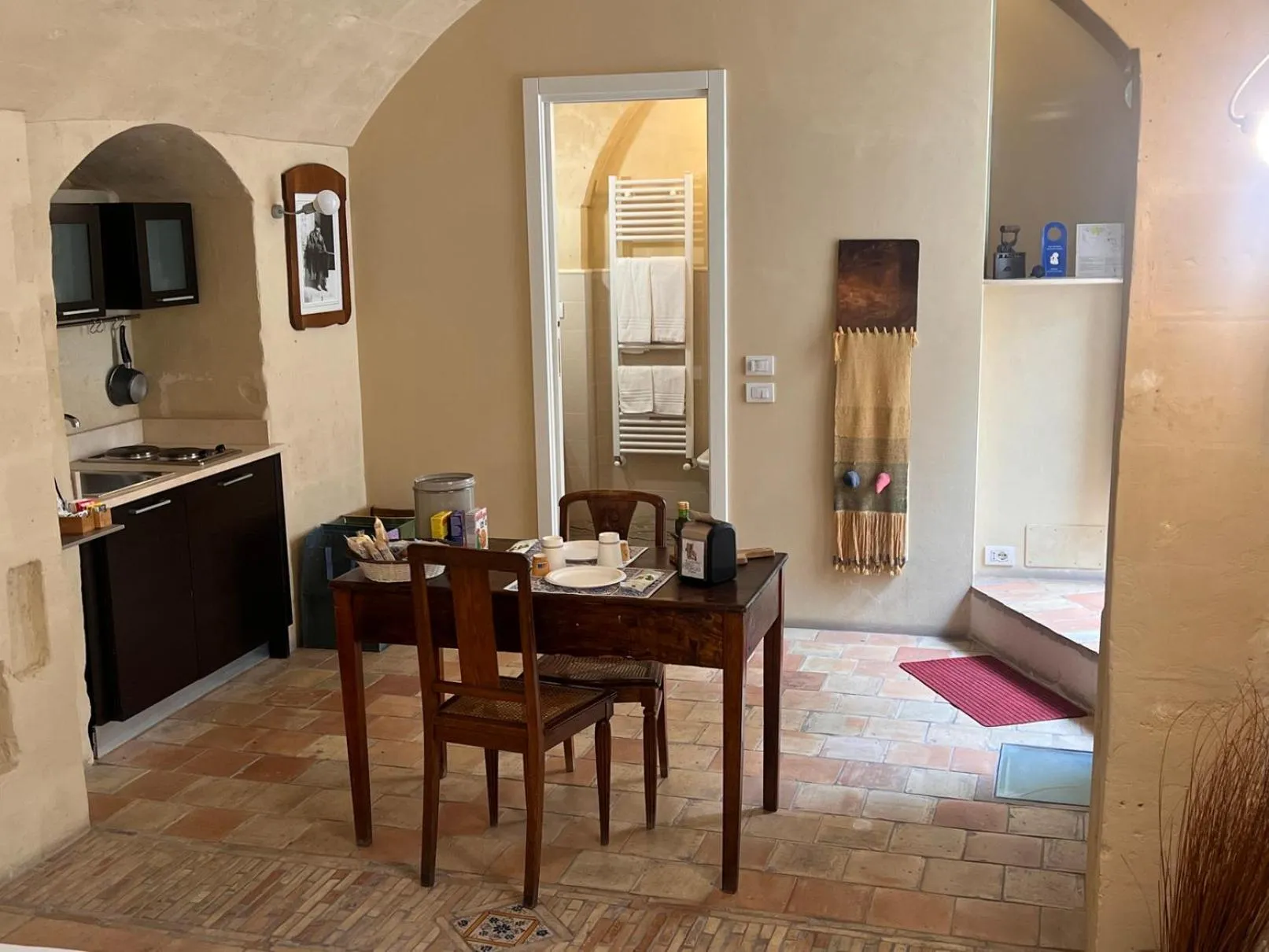 Seating area in Hotel San Giorgio