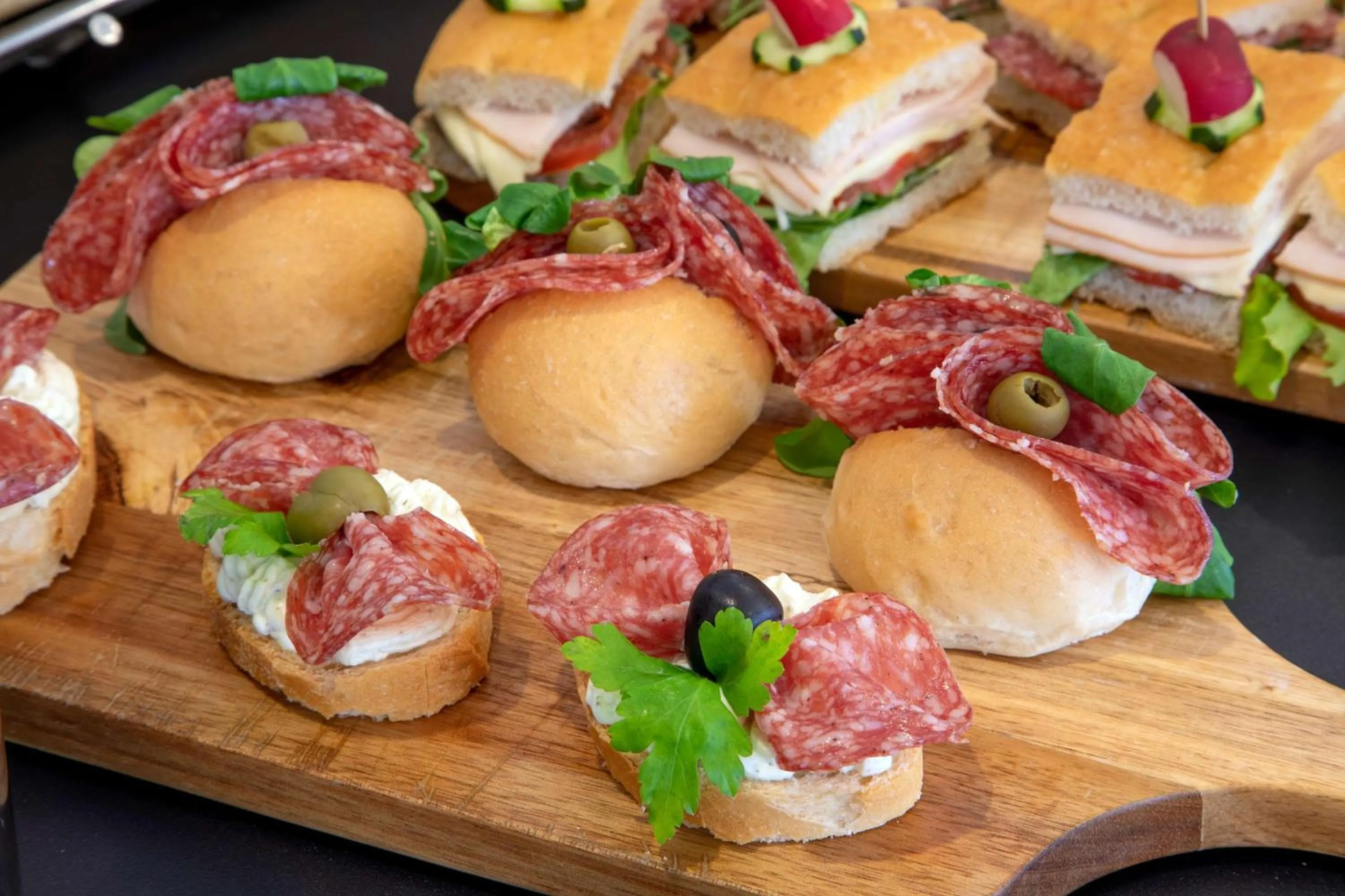 Breakfast in Best Western Hotel Viterbo