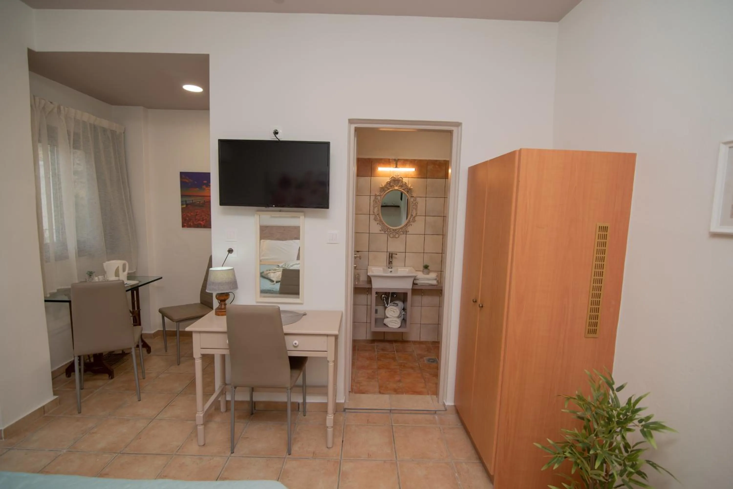 Bedroom in Tsaner Apartment and Rooms