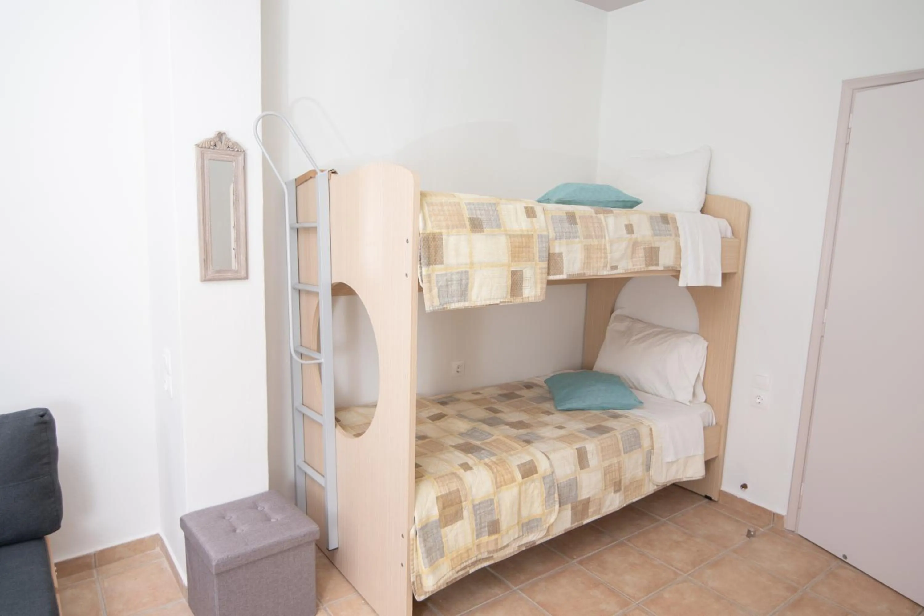 bunk bed, Bed in Tsaner Apartment and Rooms