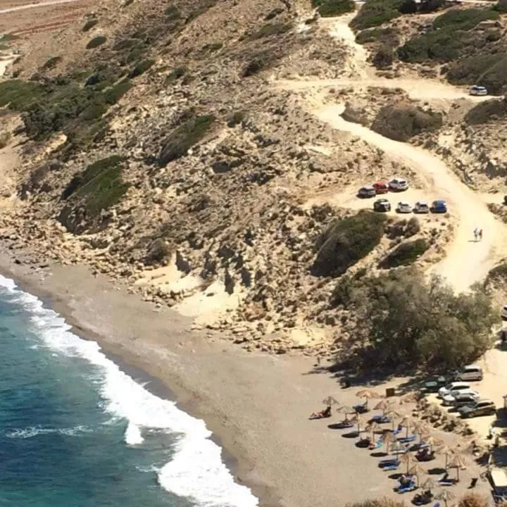 Beach in Tsaner Apartment and Rooms