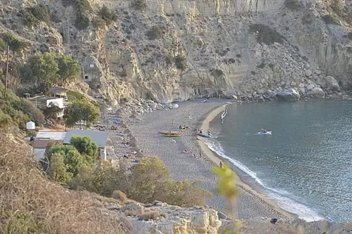 Beach in Tsaner Apartment and Rooms