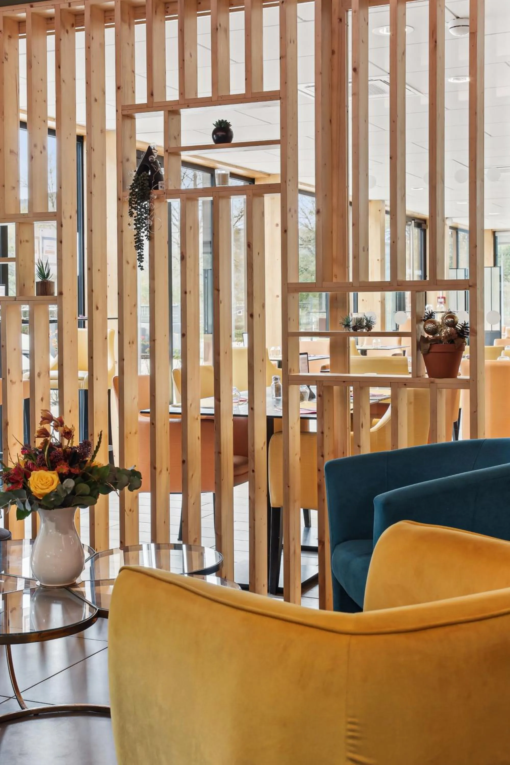 Living room in Hôtel Restaurant AKENA Molinges - La Brocatelle