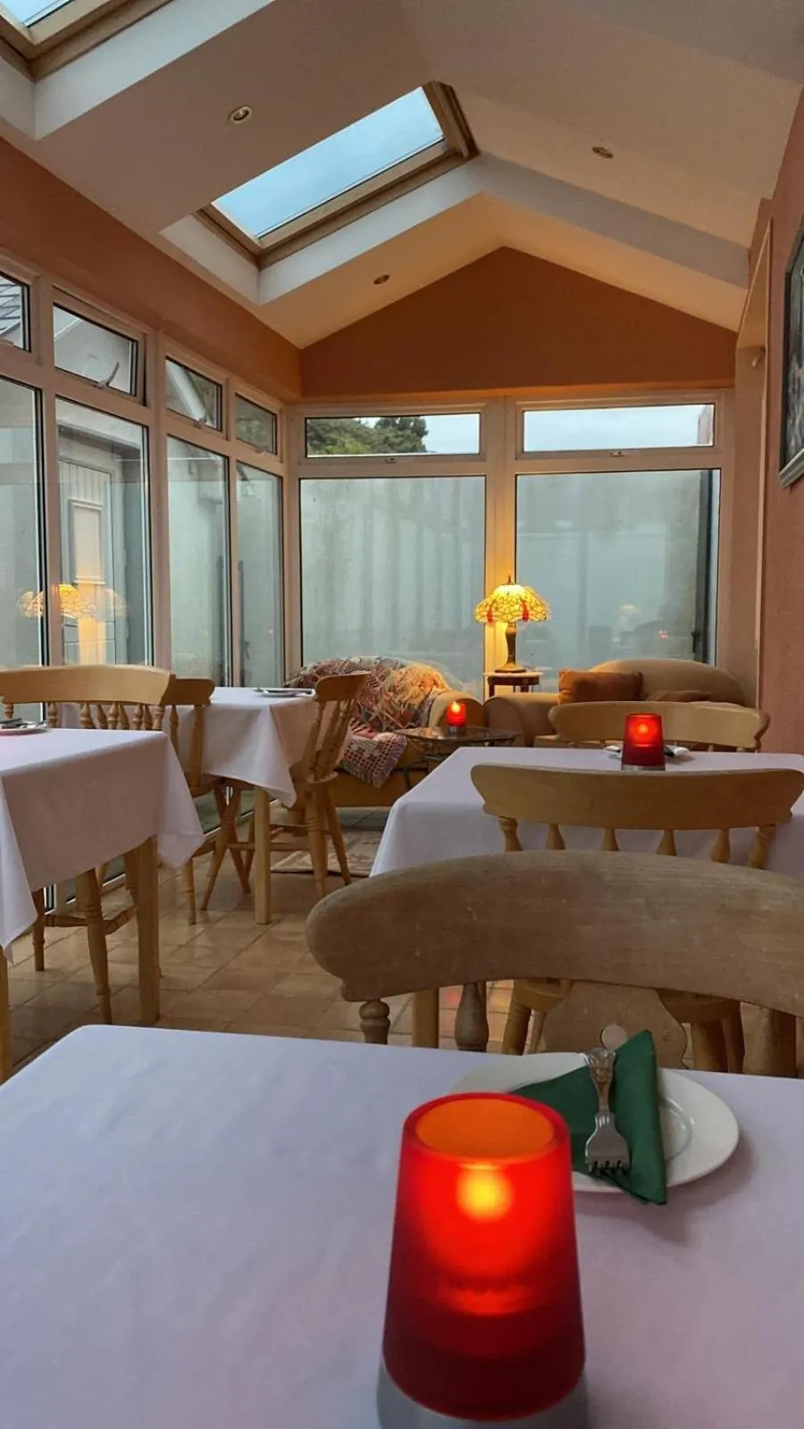 Dining area in Atlantic Lodge