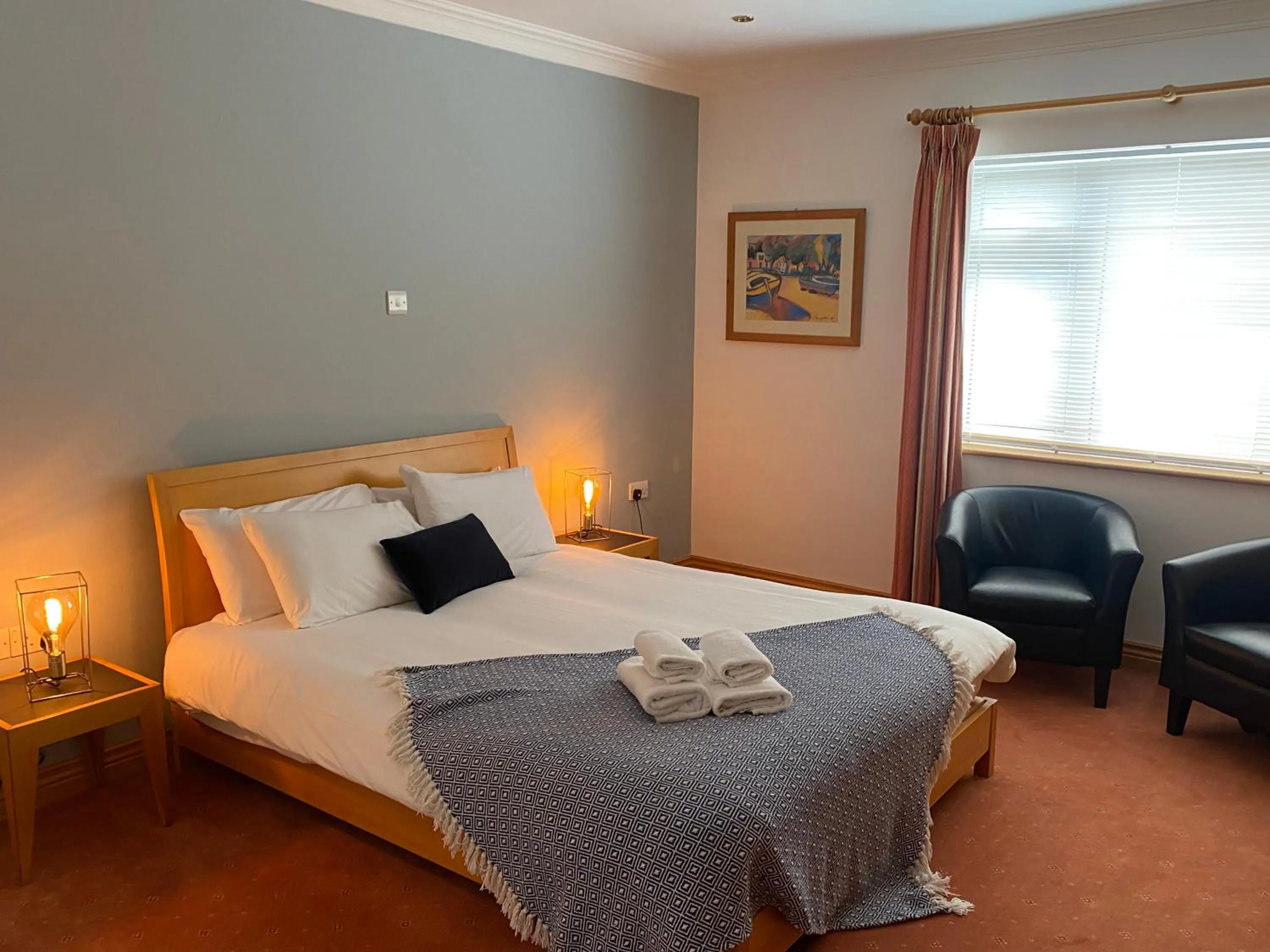 Bed in Atlantic Lodge