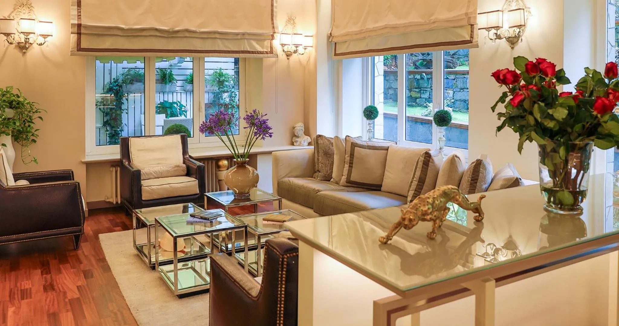 Lobby or reception in Hotel Tigullio Et De Milan