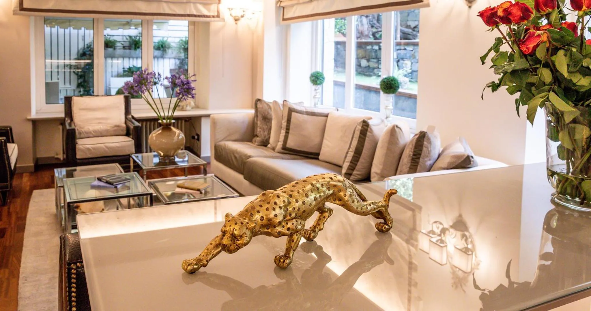 Lobby or reception in Hotel Tigullio Et De Milan