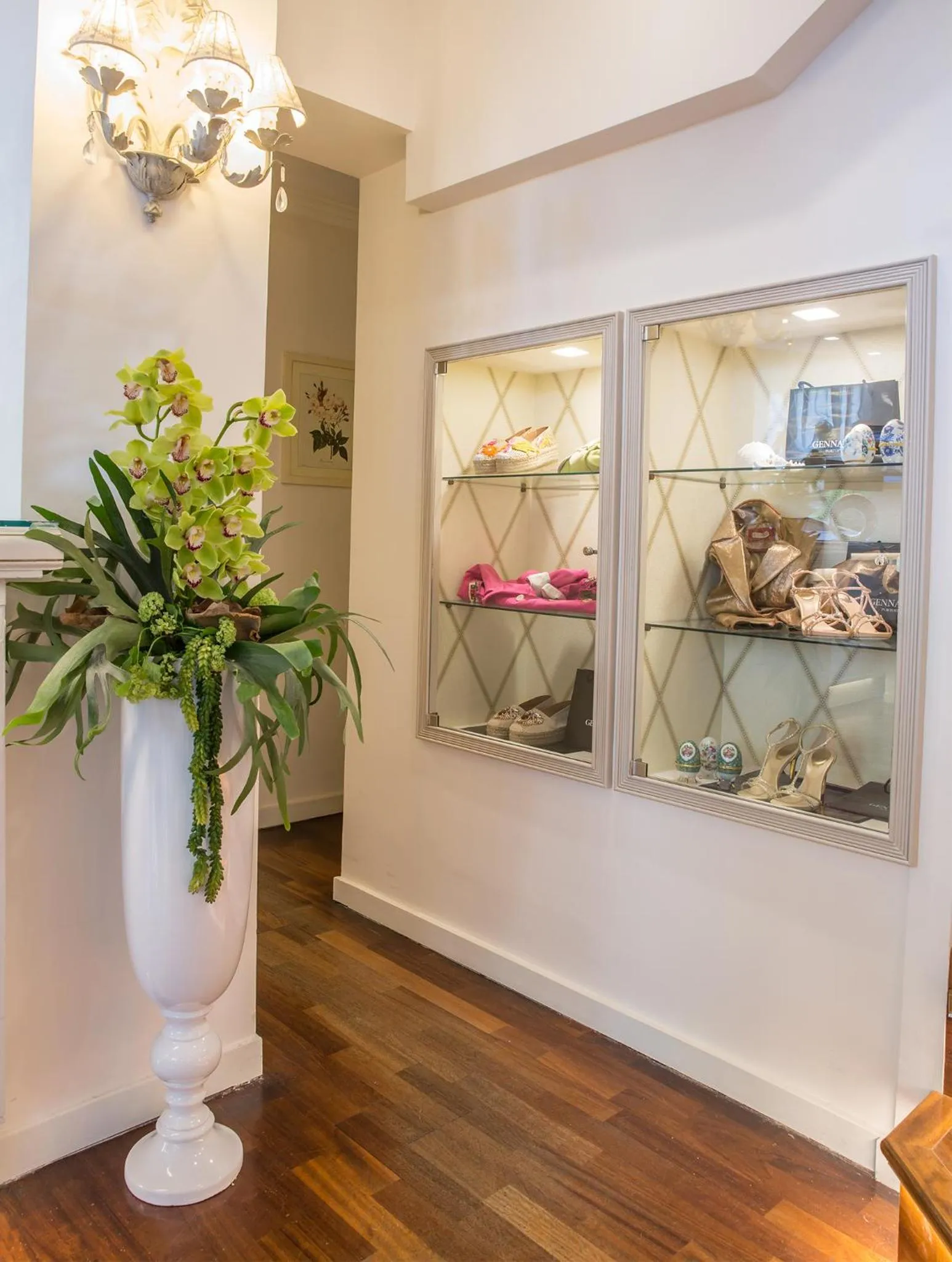 Lobby or reception in Hotel Tigullio Et De Milan