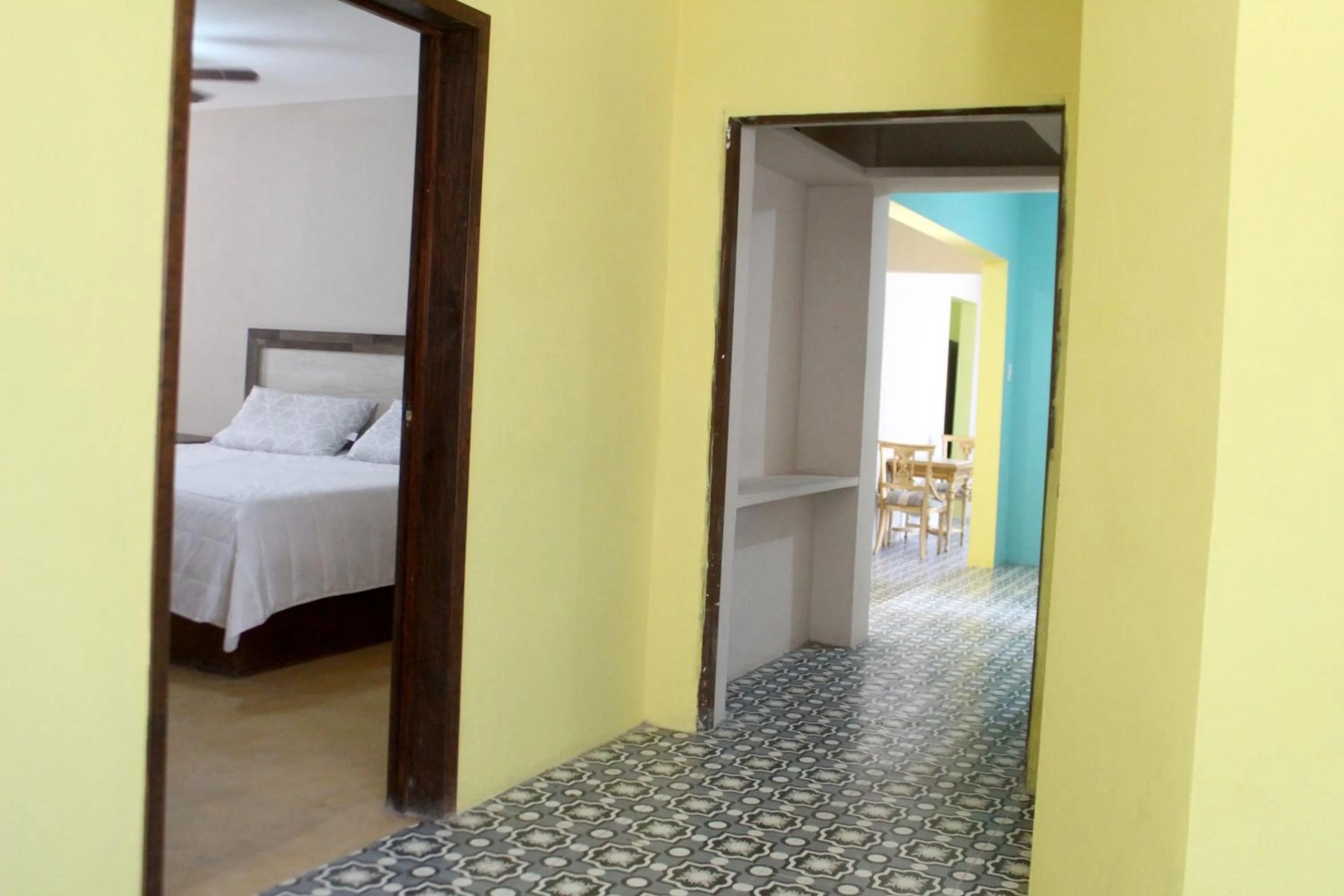 Bed in Hotel Casa Hidalgo, Torreón