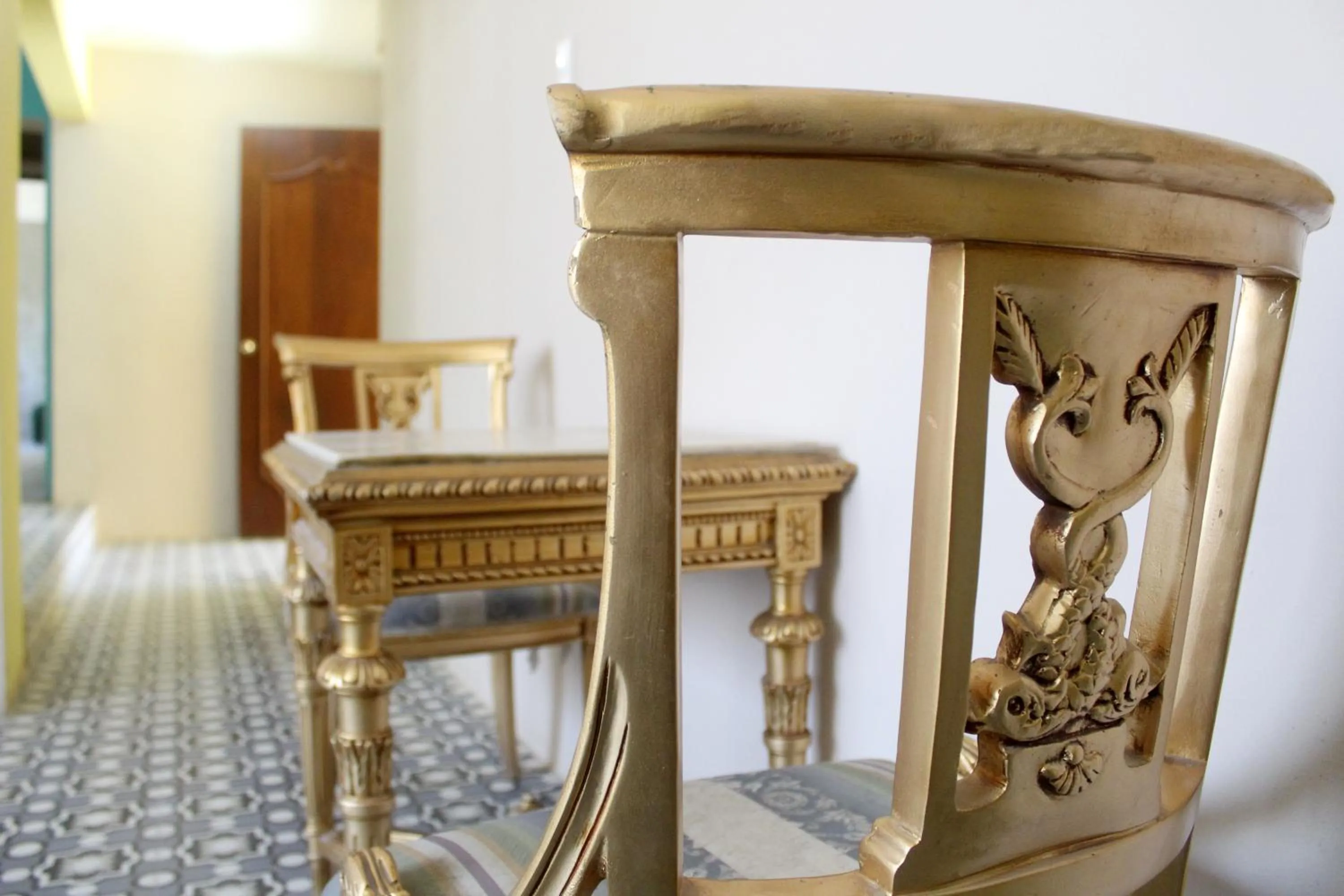 Decorative detail in Hotel Casa Hidalgo, Torreón