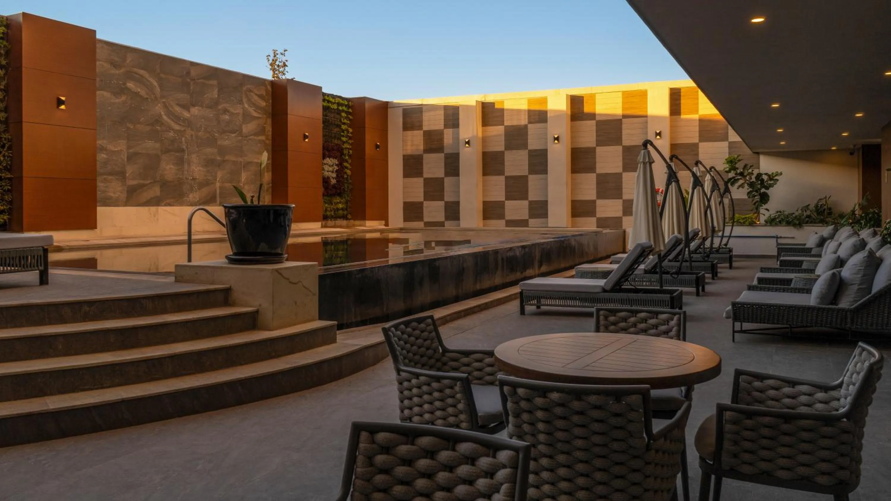 Swimming pool in Sheraton Guadalajara Expo