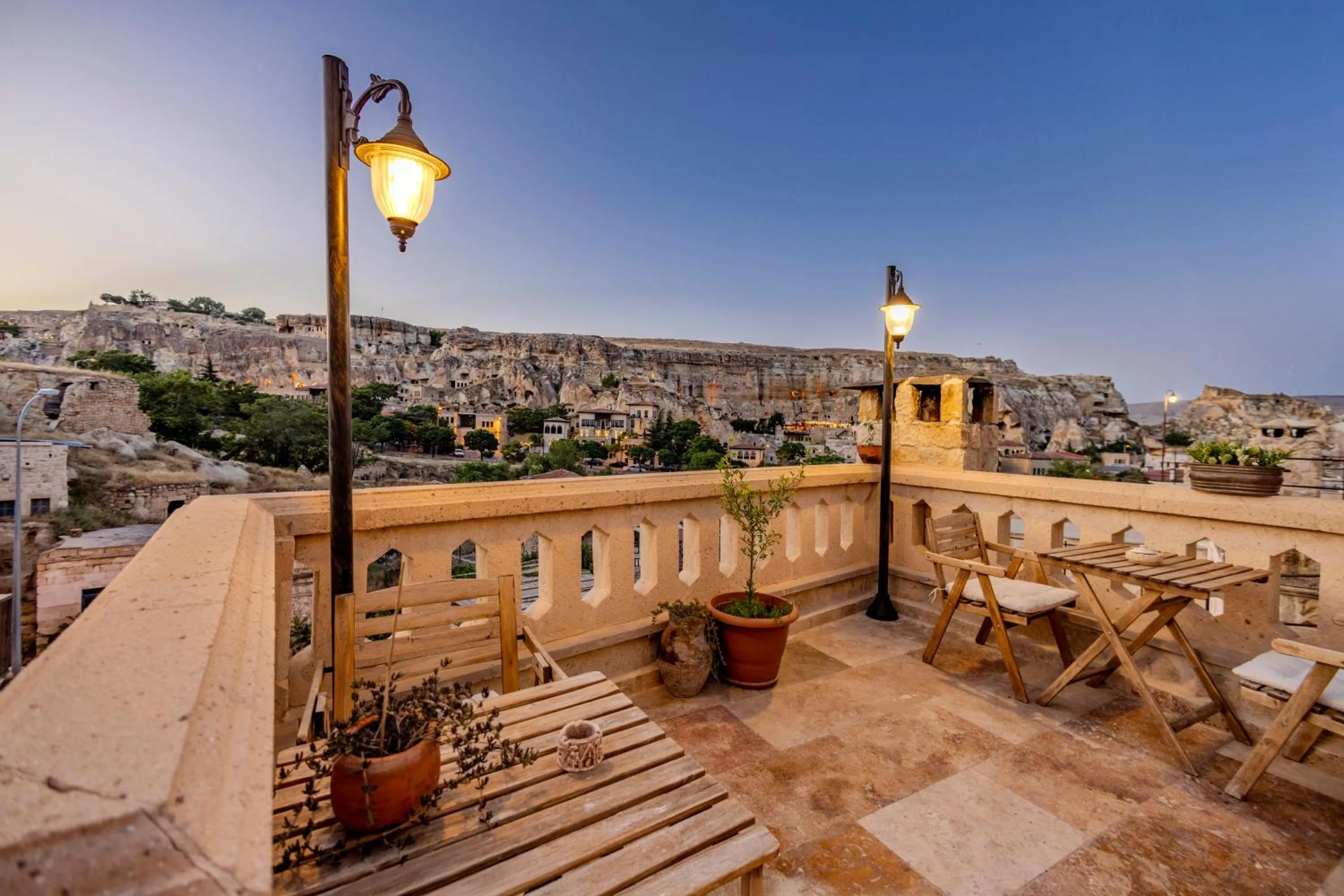 Balcony/Terrace in Kayata Cave Suites Special Class