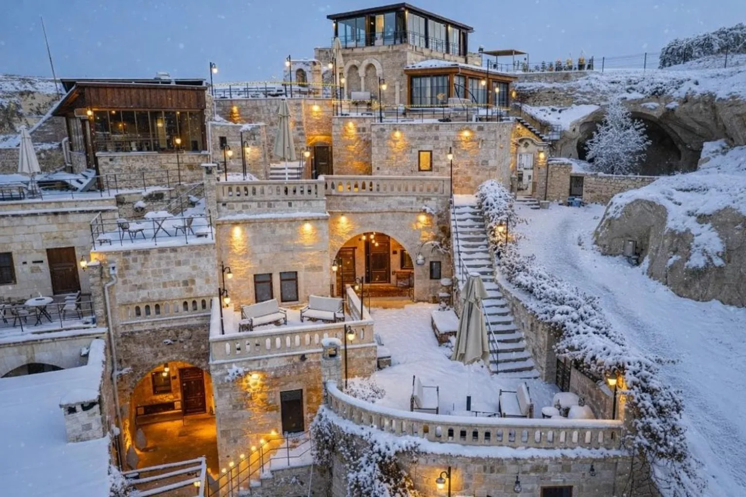 Property building in Kayata Cave Suites Special Class