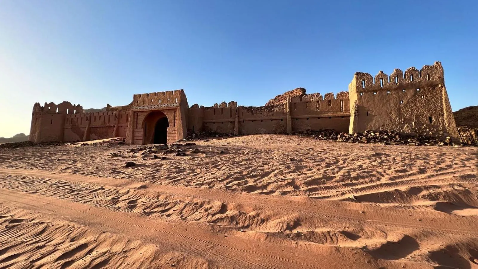 Nearby landmark in Jabal Rum Camp