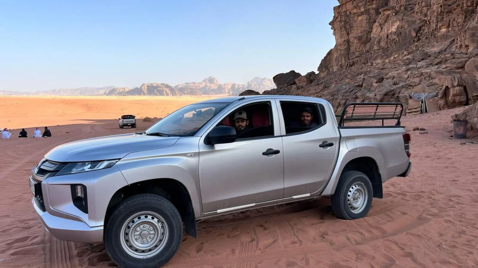 Mountain view in Jabal Rum Camp