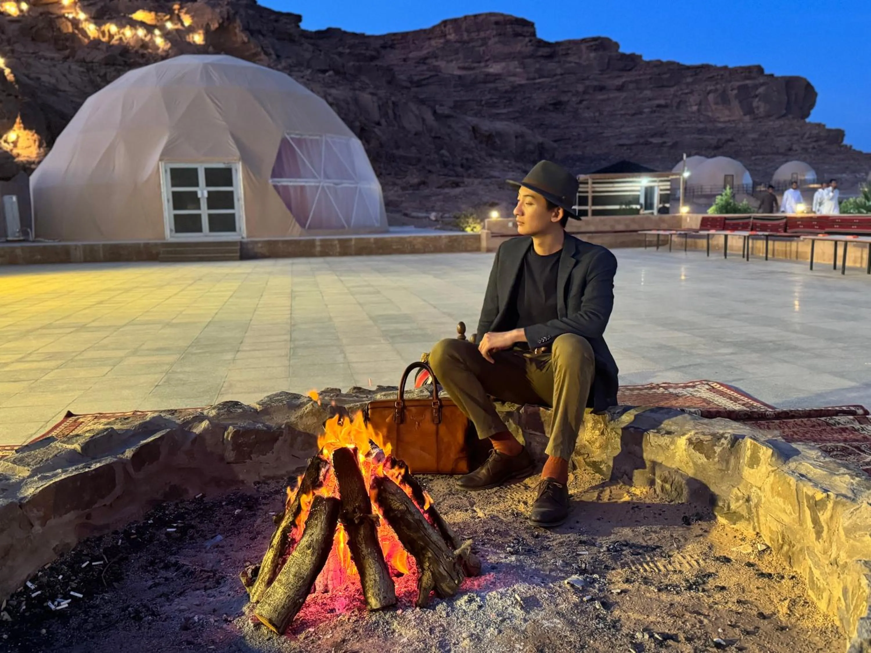 Night in Jabal Rum Camp