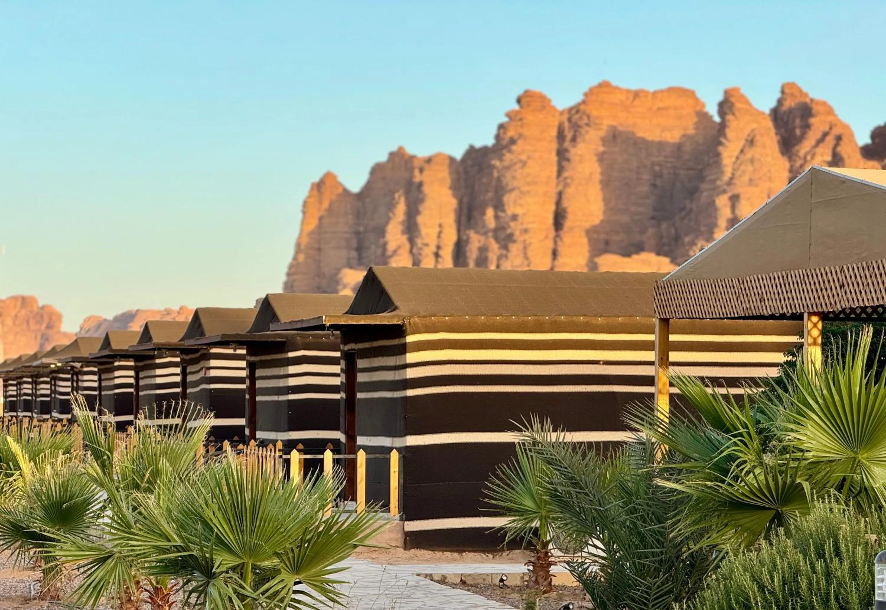 Property building in Jabal Rum Camp