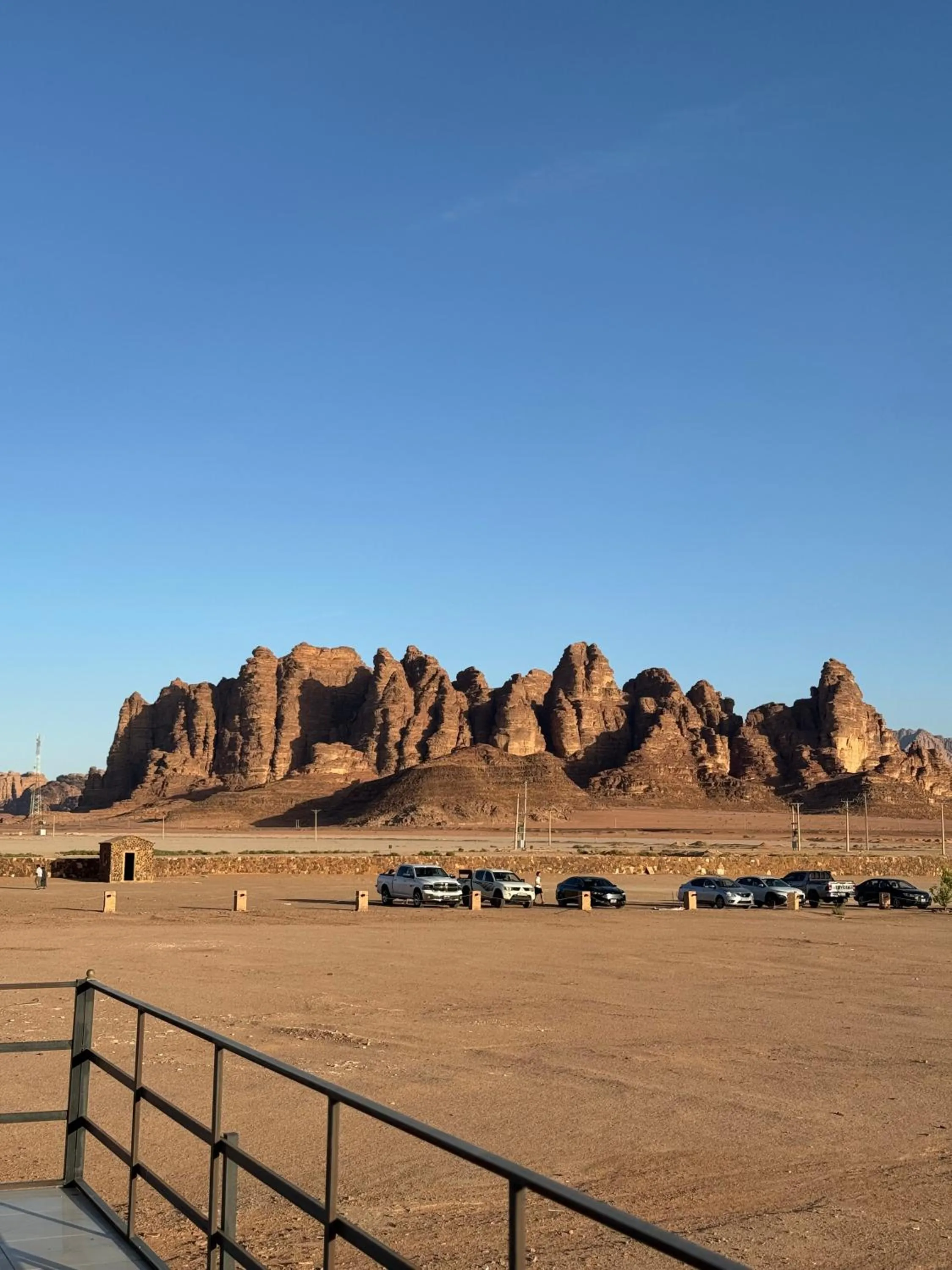 Nearby landmark in Jabal Rum Camp