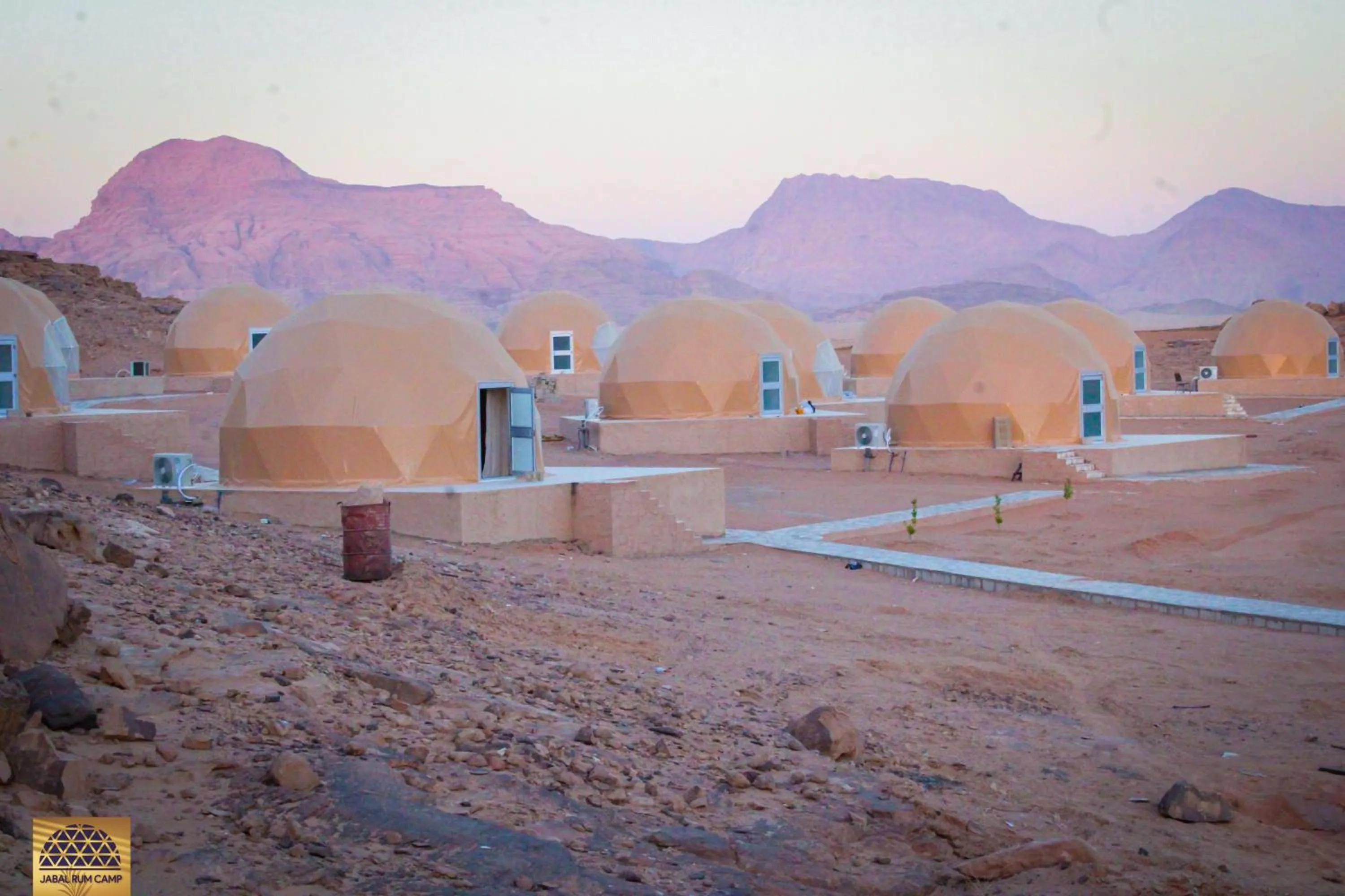 Nearby landmark in Jabal Rum Camp