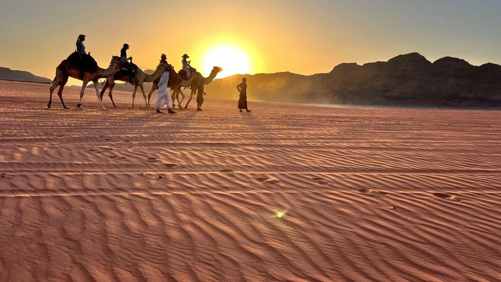 Sunrise in Jabal Rum Camp
