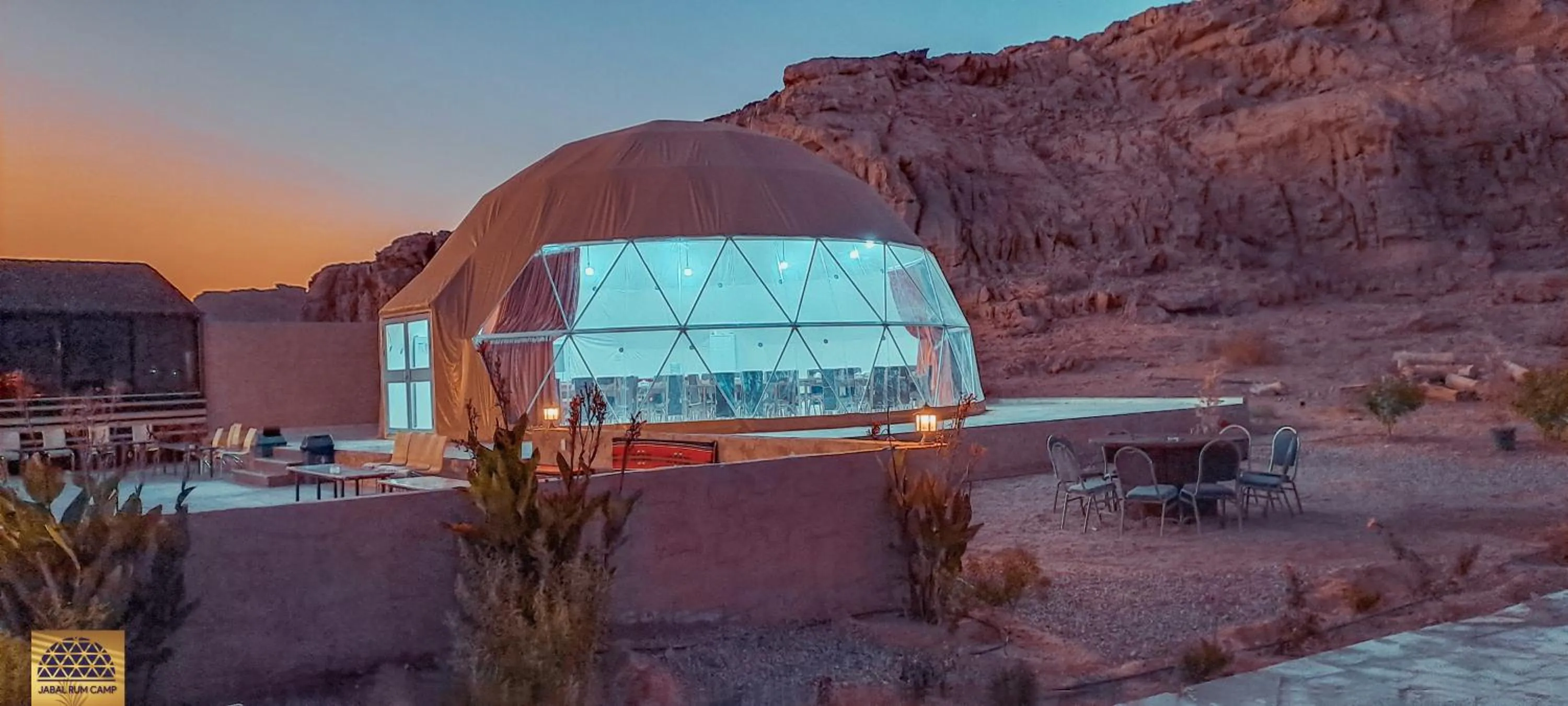 Property building in Jabal Rum Camp