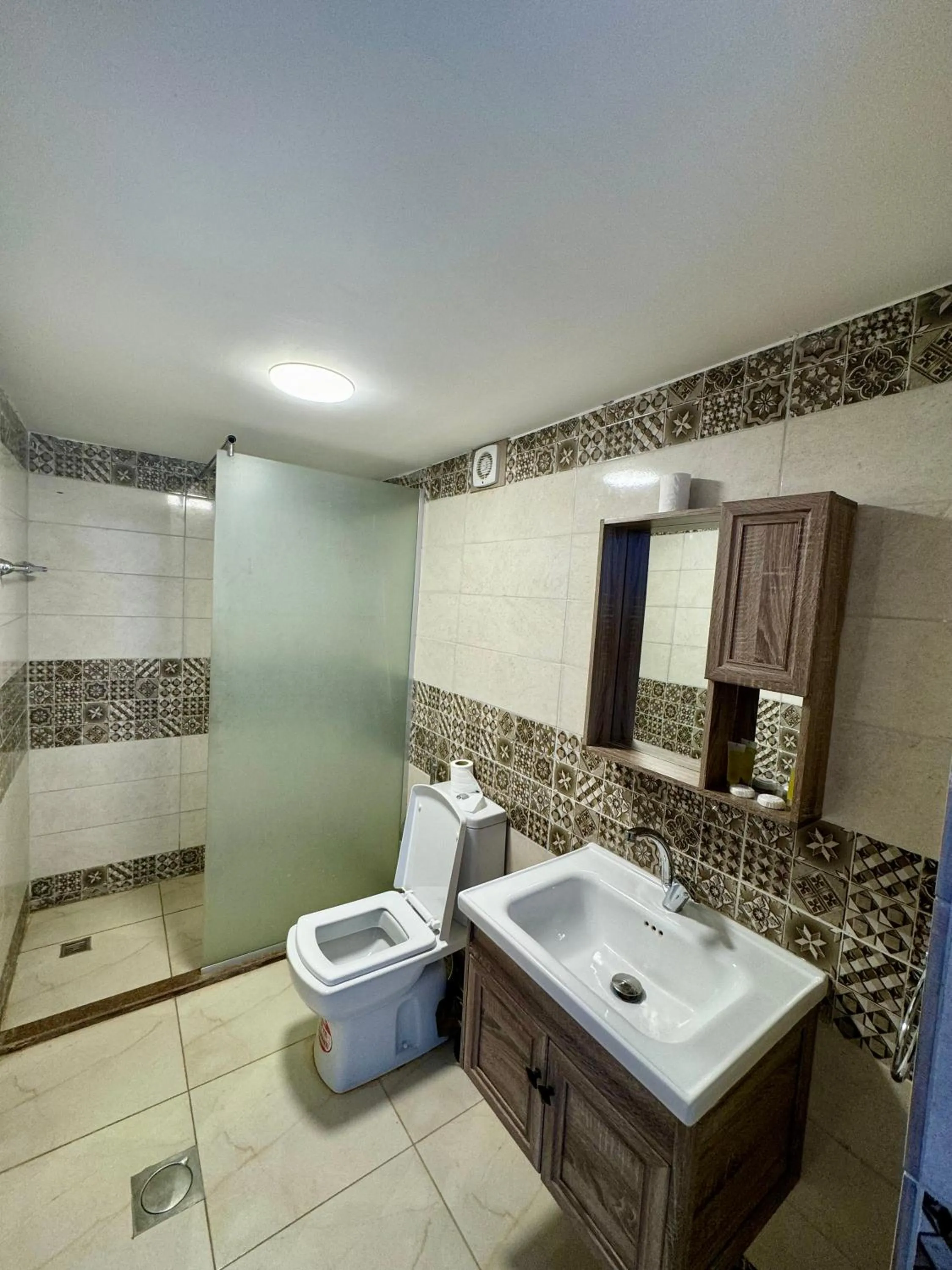 Shower in Jabal Rum Camp